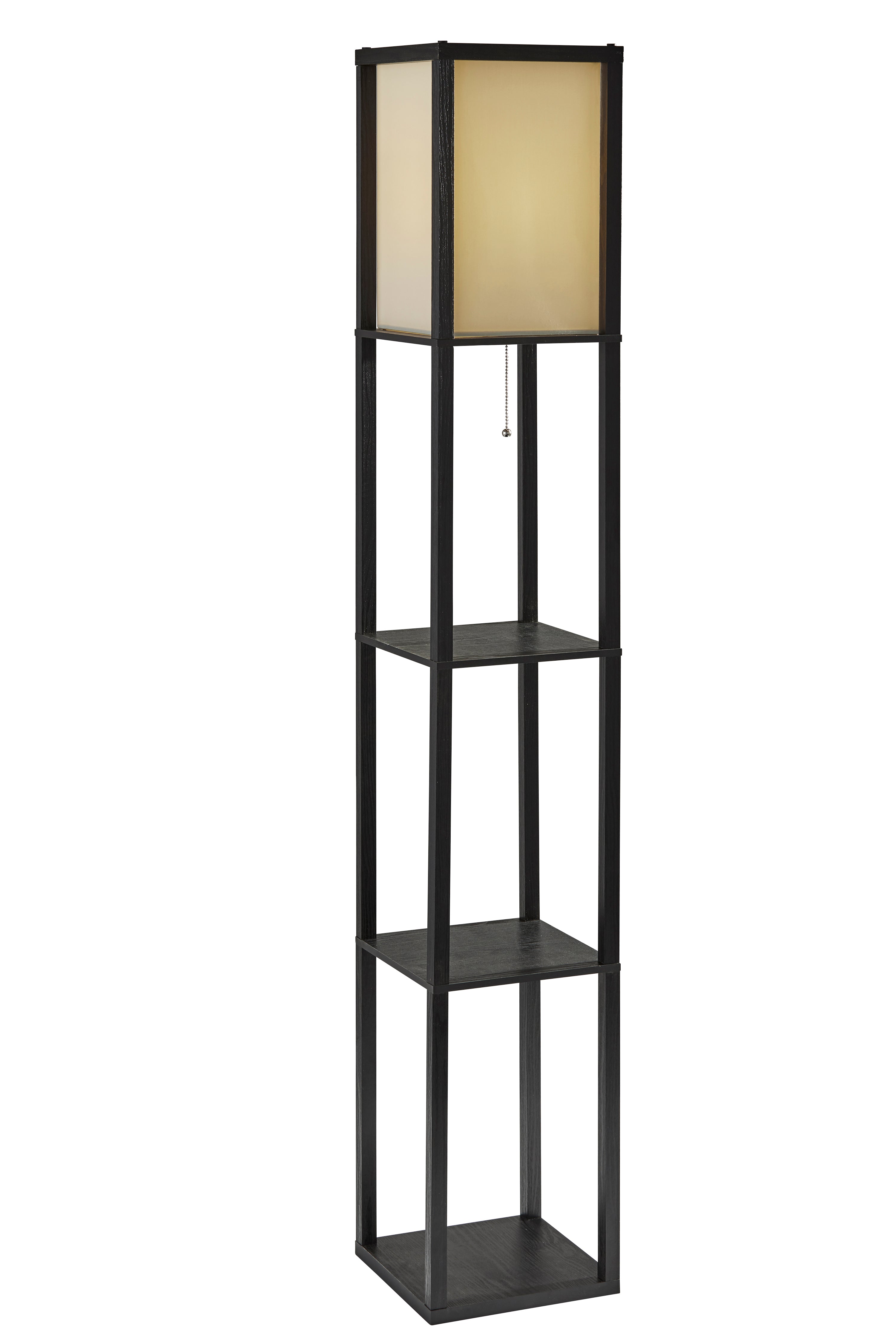 WRIGHT Lampe sur pied Bois - 3138-01 | ADESSO