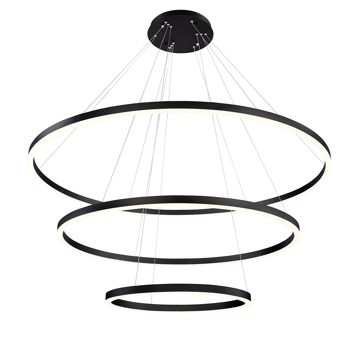 SPUNTO Chandelier Noir - 31474-023 | EUROFASE