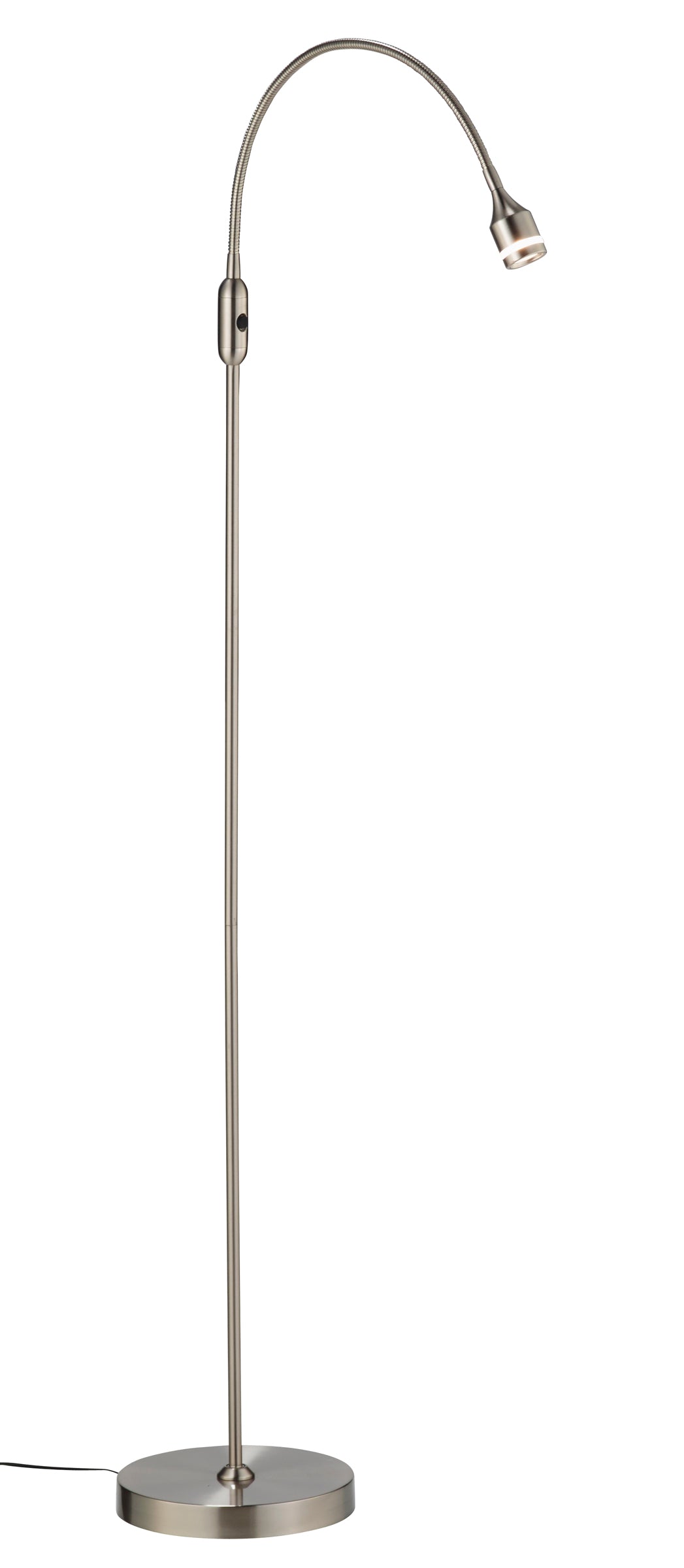 BROOKLYN Floor lamp Stainless steel INTEGRATED LED - 3219-22 | ADESSO