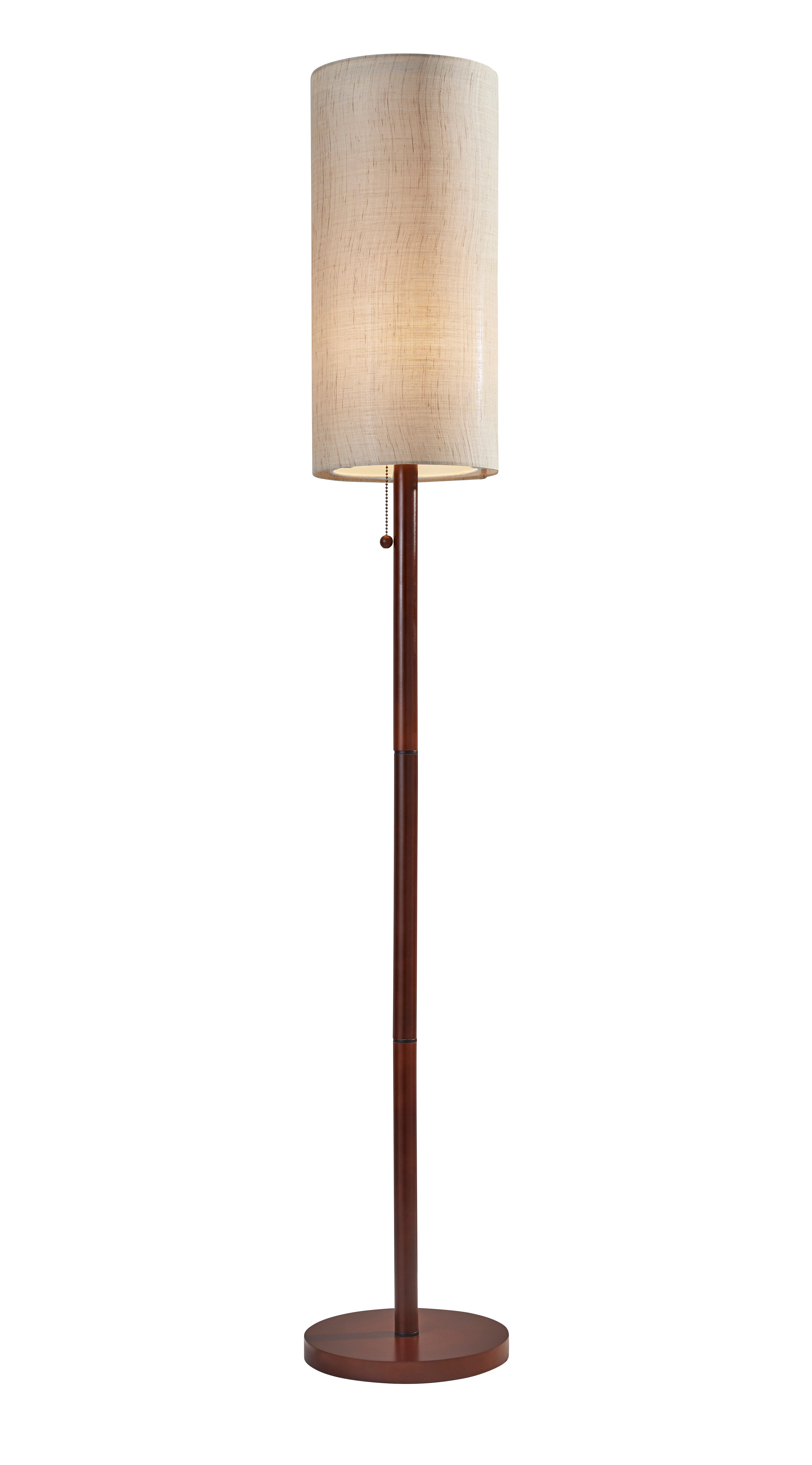 HUDSON Lampe sur pied Bois - 3338-15 | ADESSO