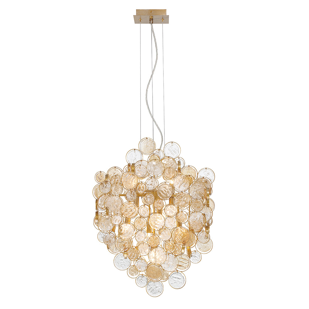 TRENTO Chandelier Or - 34030-026 | EUROFASE