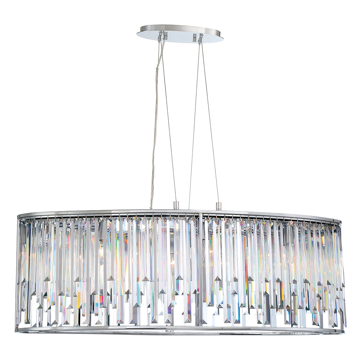 GENOVA Chandelier Chrome - 34078-013 | EUROFASE