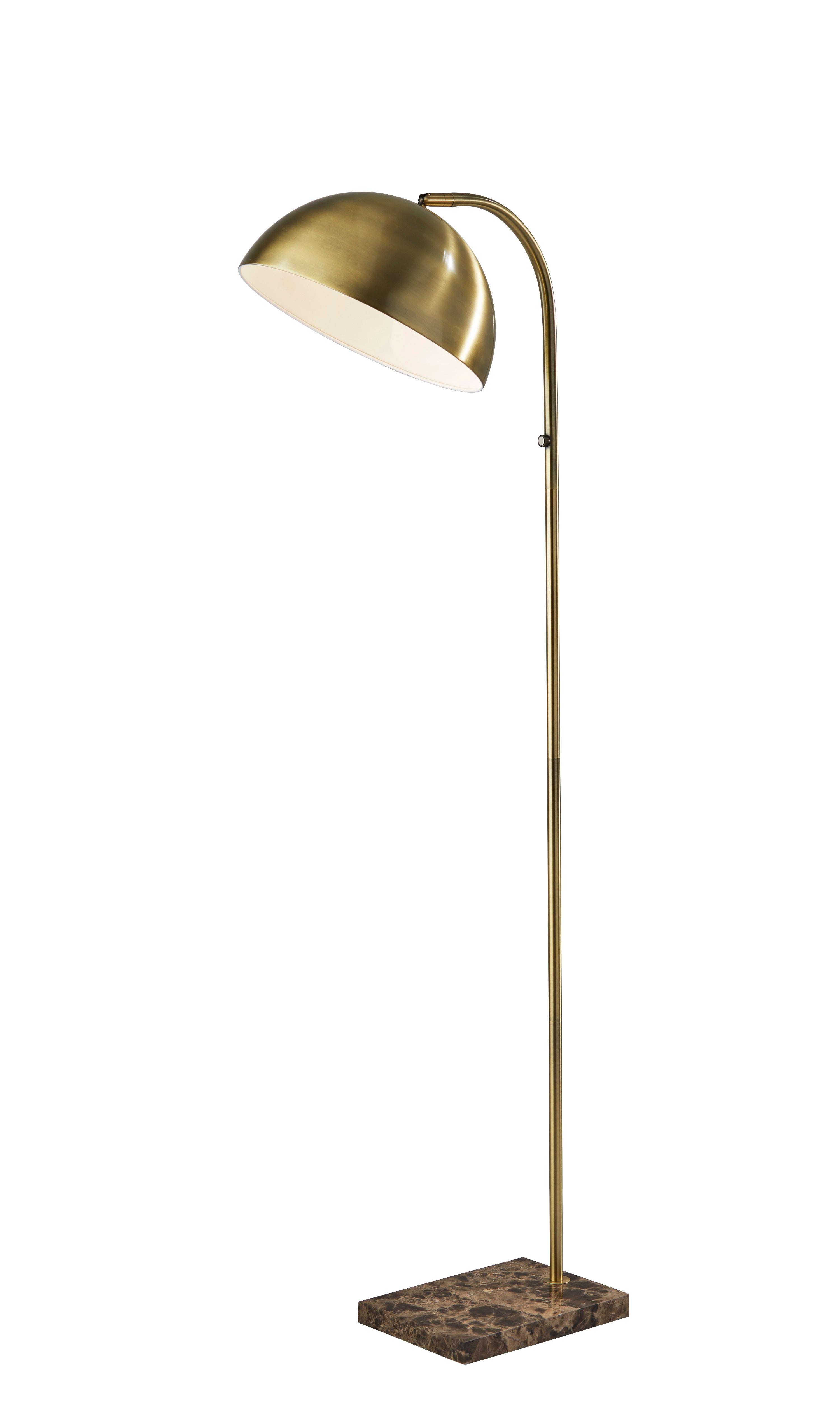 BERNARD Floor lamp Gold - 3479-21 | ADESSO