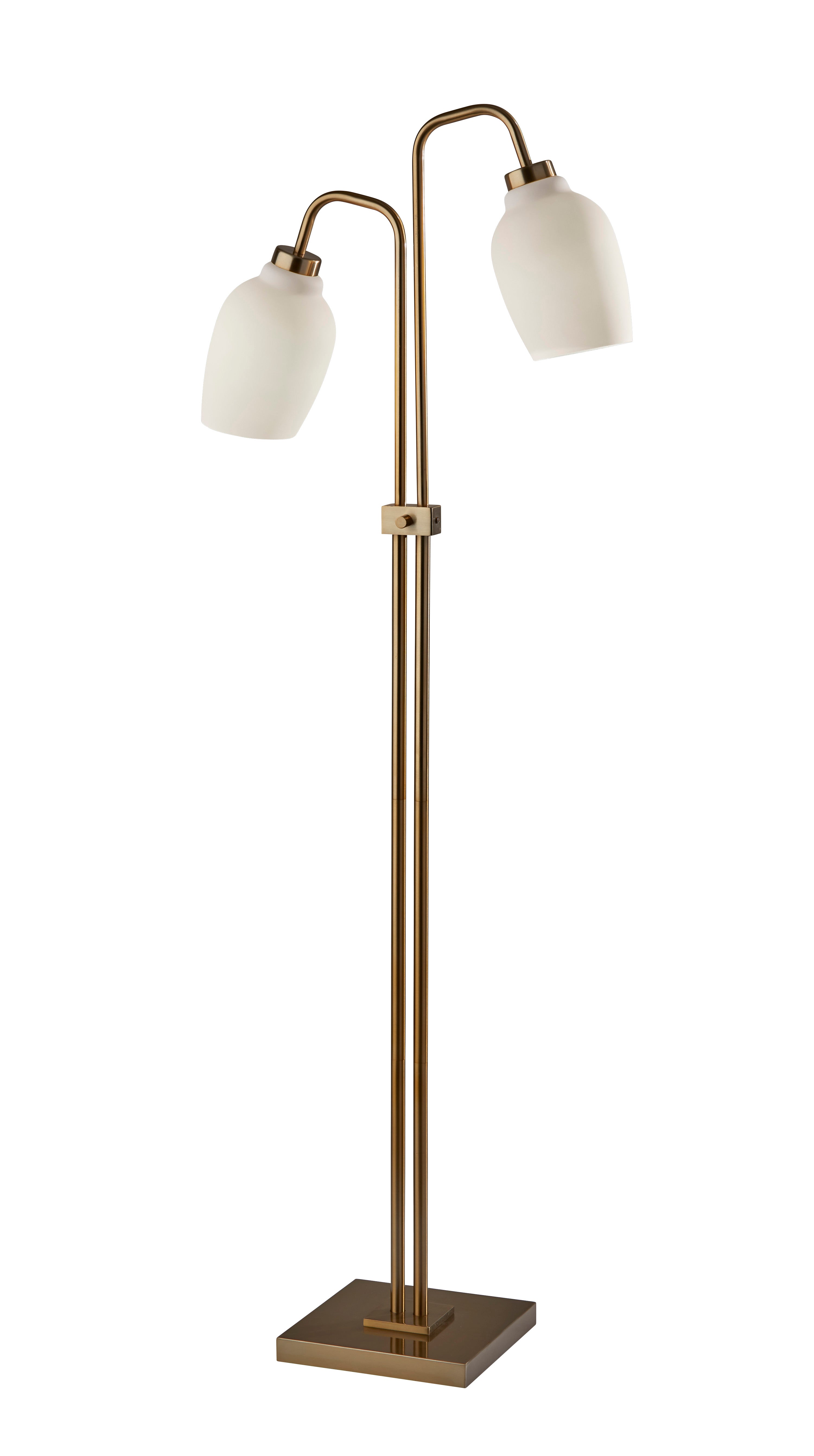 DELLA Floor lamp Gold - 3547-21 | ADESSO