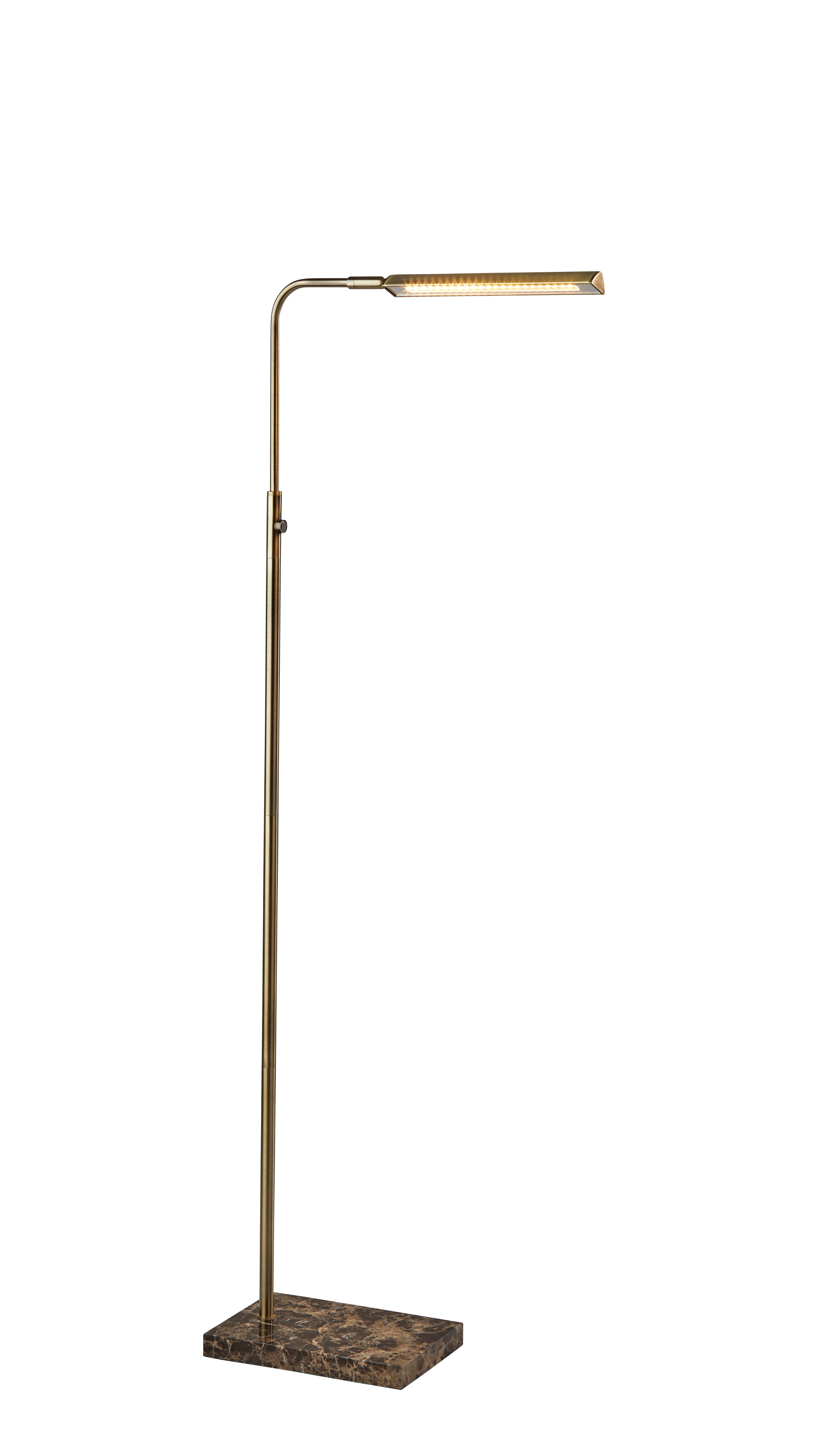 PRESLEY Floor lamp Gold INTEGRATED LED - 3558-21 | ADESSO