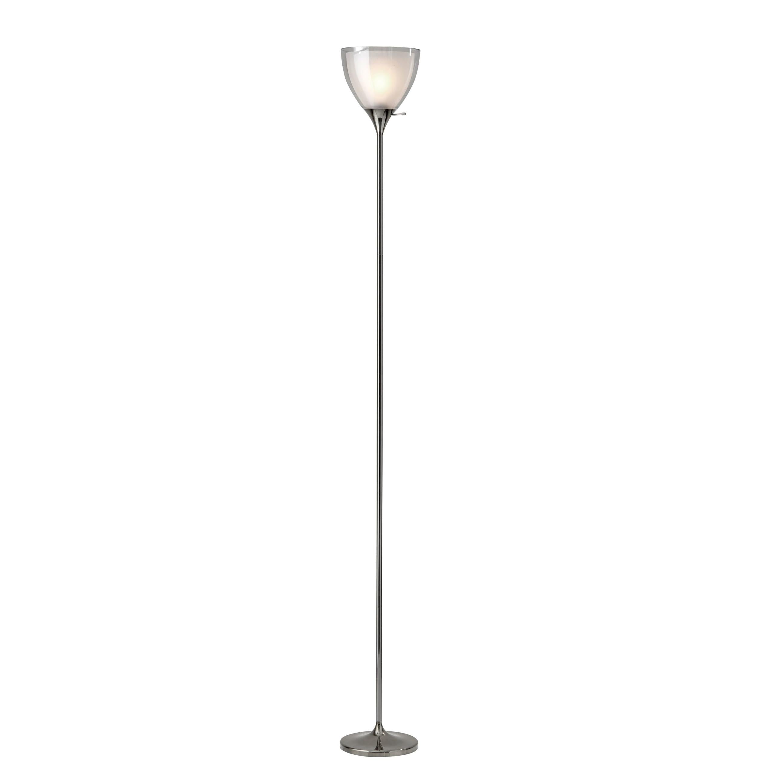 PRESLEY Lampe sur pied Nickel - 3565-09 | ADESSO