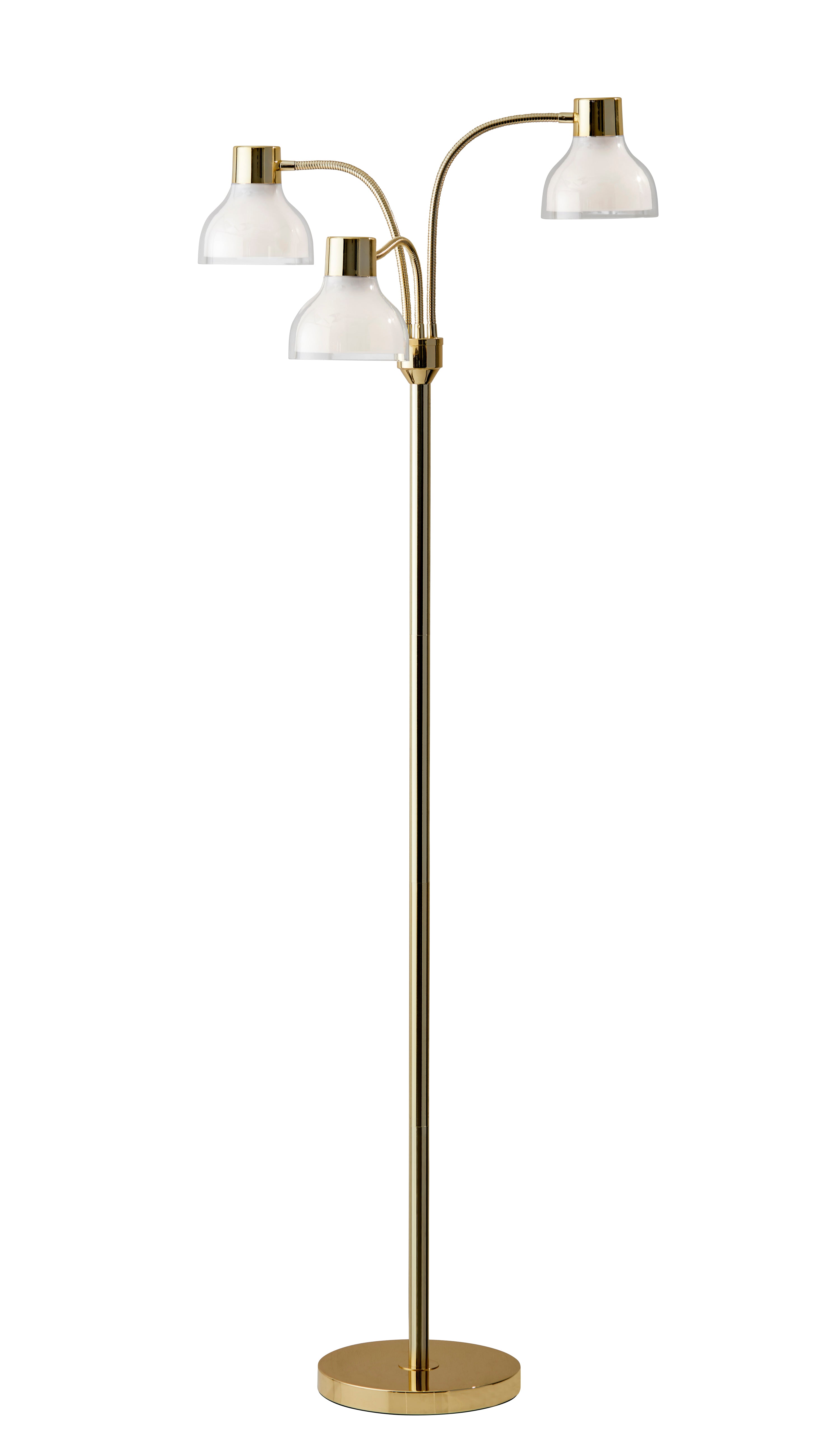 PRESLEY Floor lamp Gold - 3566-04 | ADESSO