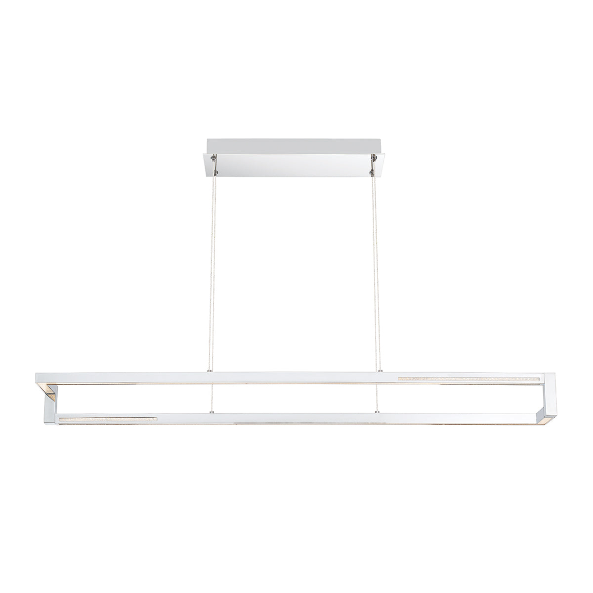 CLINTON Suspension lineaire Chrome DEL INTÉGRÉ - 35727-019 | EUROFASE