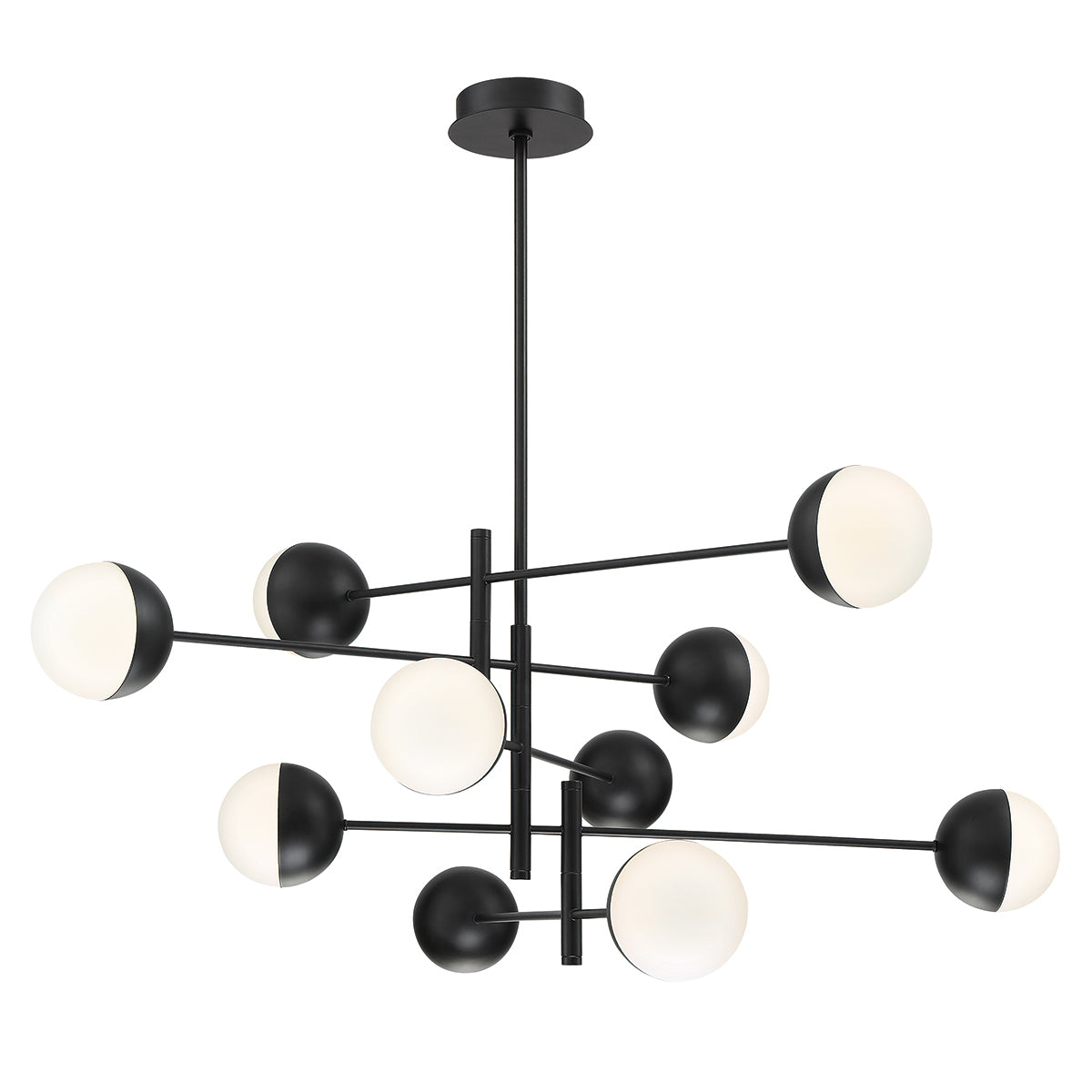 FAIRMOUNT Chandelier Noir - 35920-021 | EUROFASE