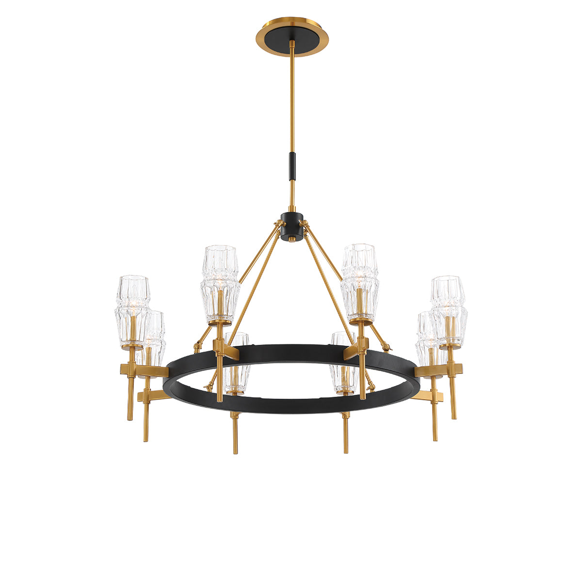 GLADSTONE Chandelier Or - 35940-012 | EUROFASE