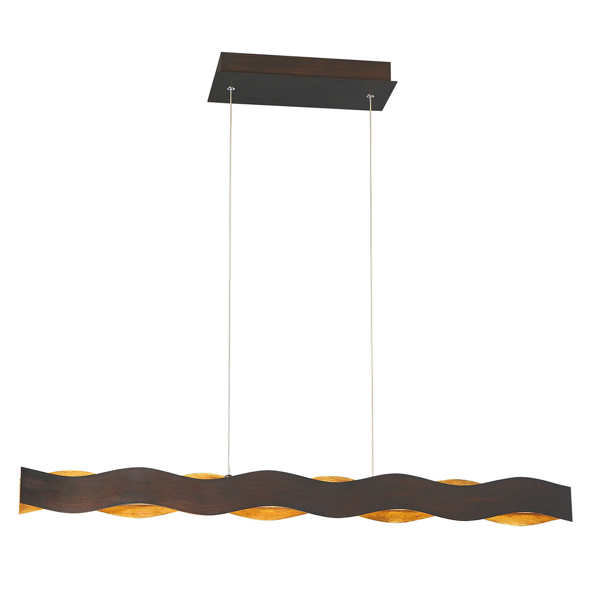 RIPPLE Chandelier Bronze - 35955-023 INTEGRATED LED | EUROFASE