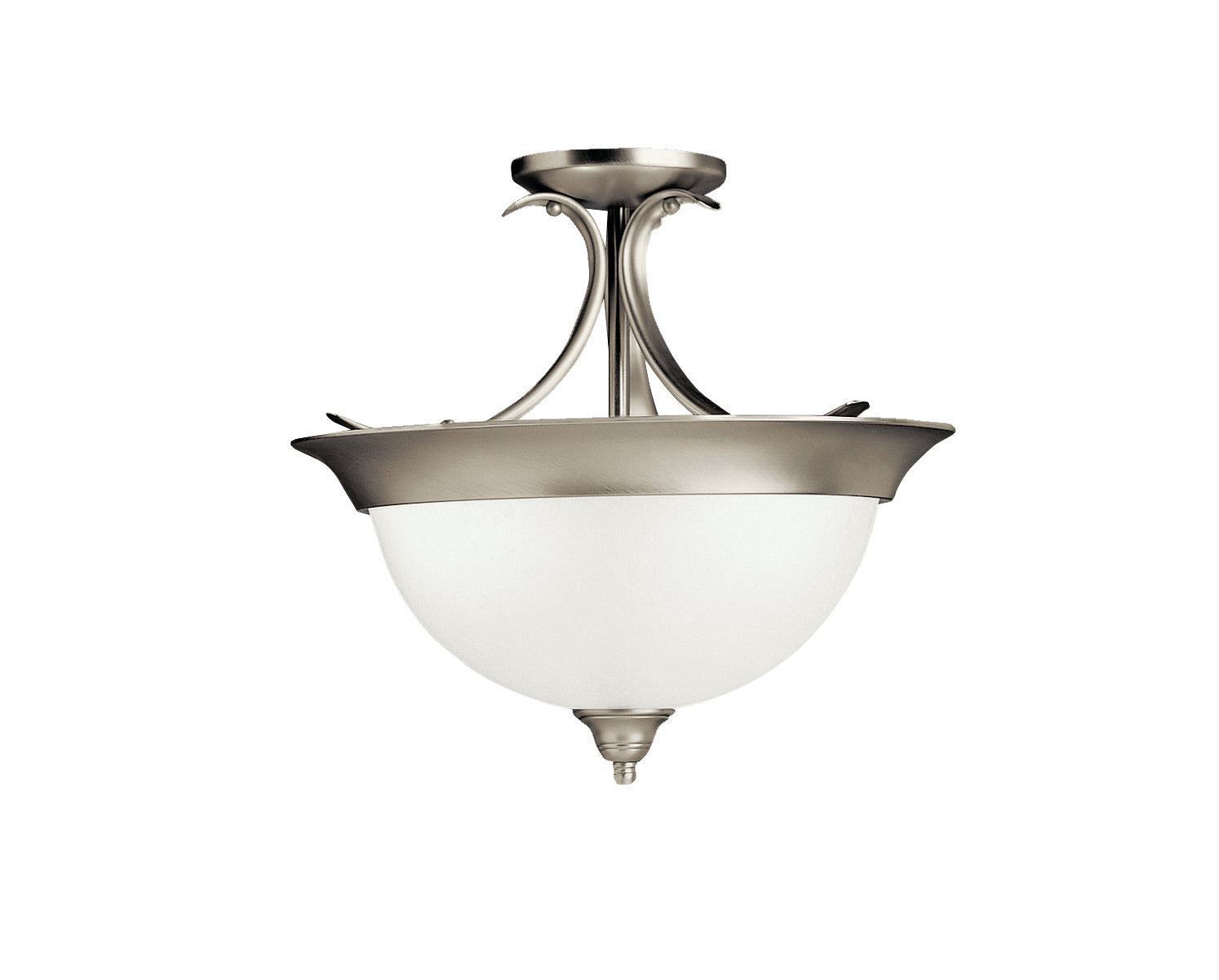 DOVER Semi-Flush mount Nickel - 3623NI | KICHLER