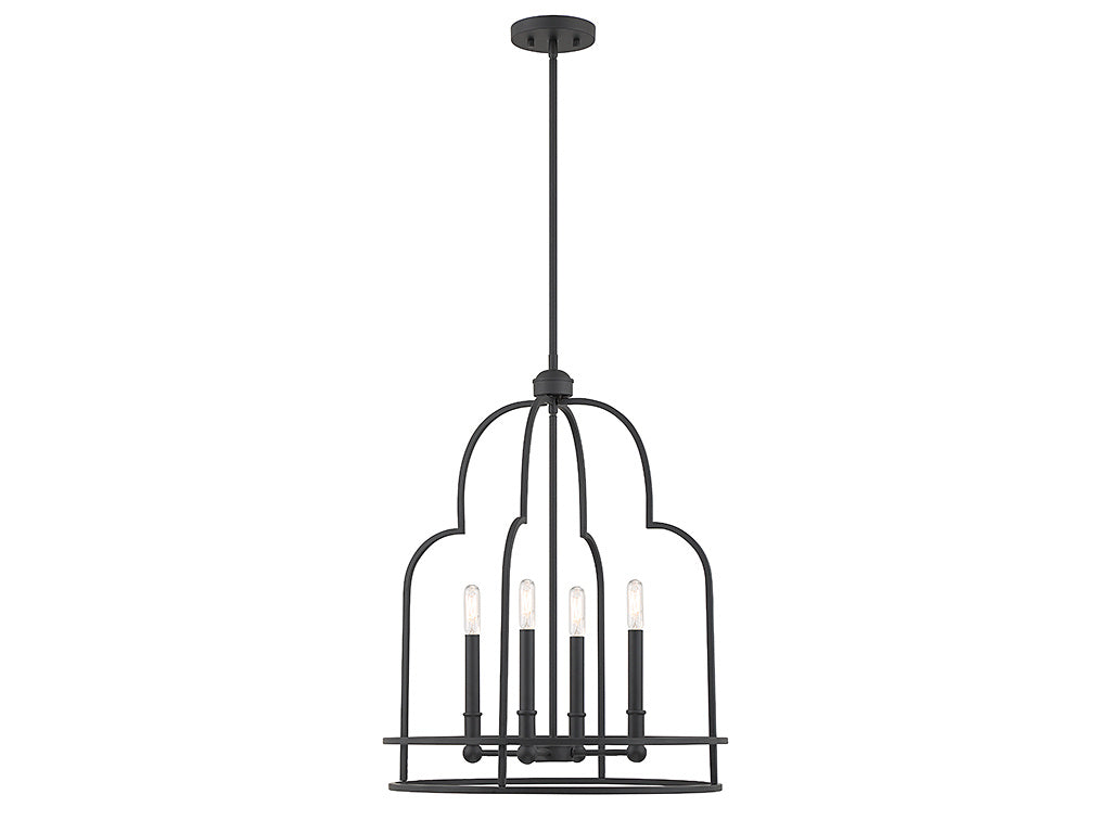 DIPLOMAT Chandelier Noir - 3-6612-4-89 | SAVOYS