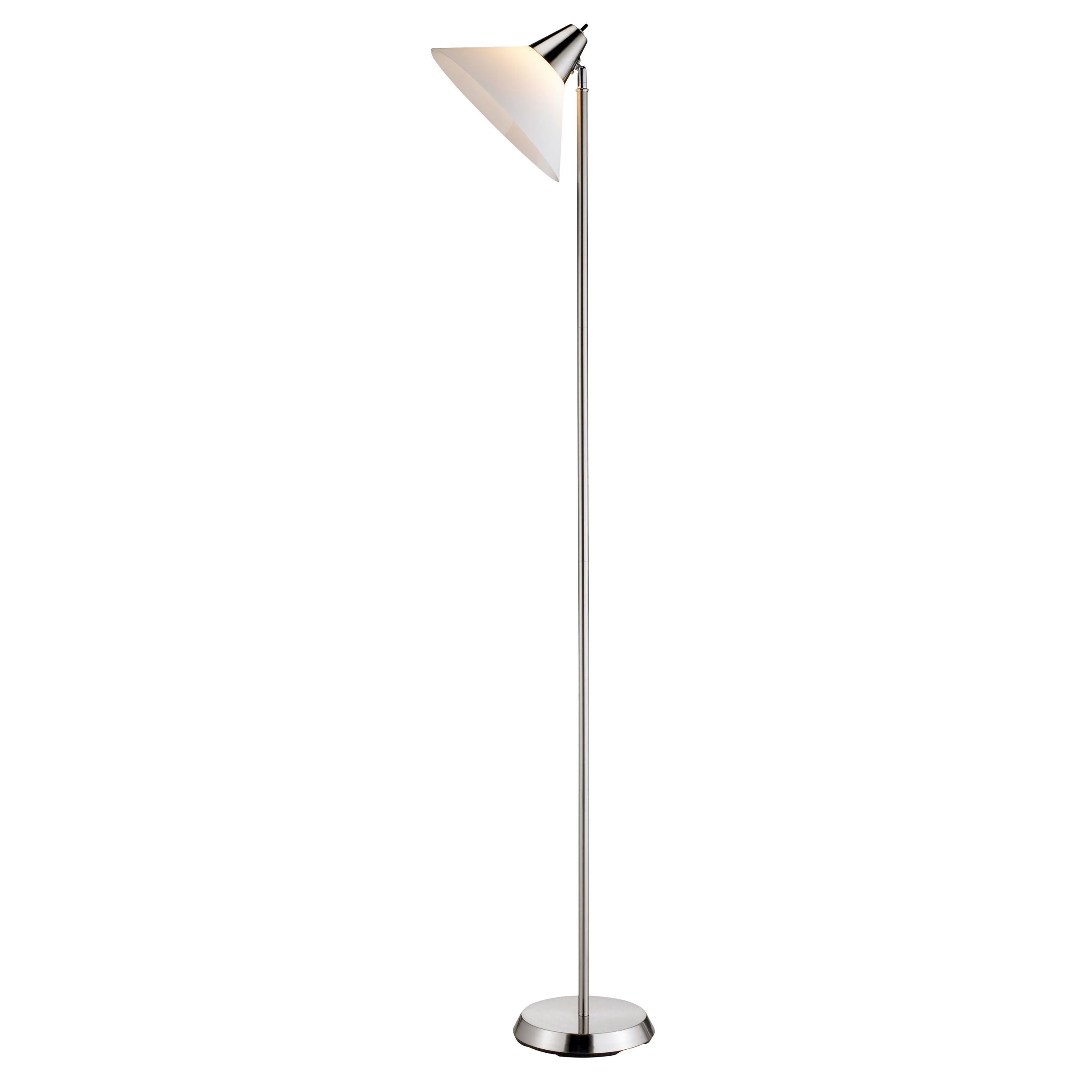 HUBBLE Floor lamp Stainless steel - 3677-22 | ADESSO