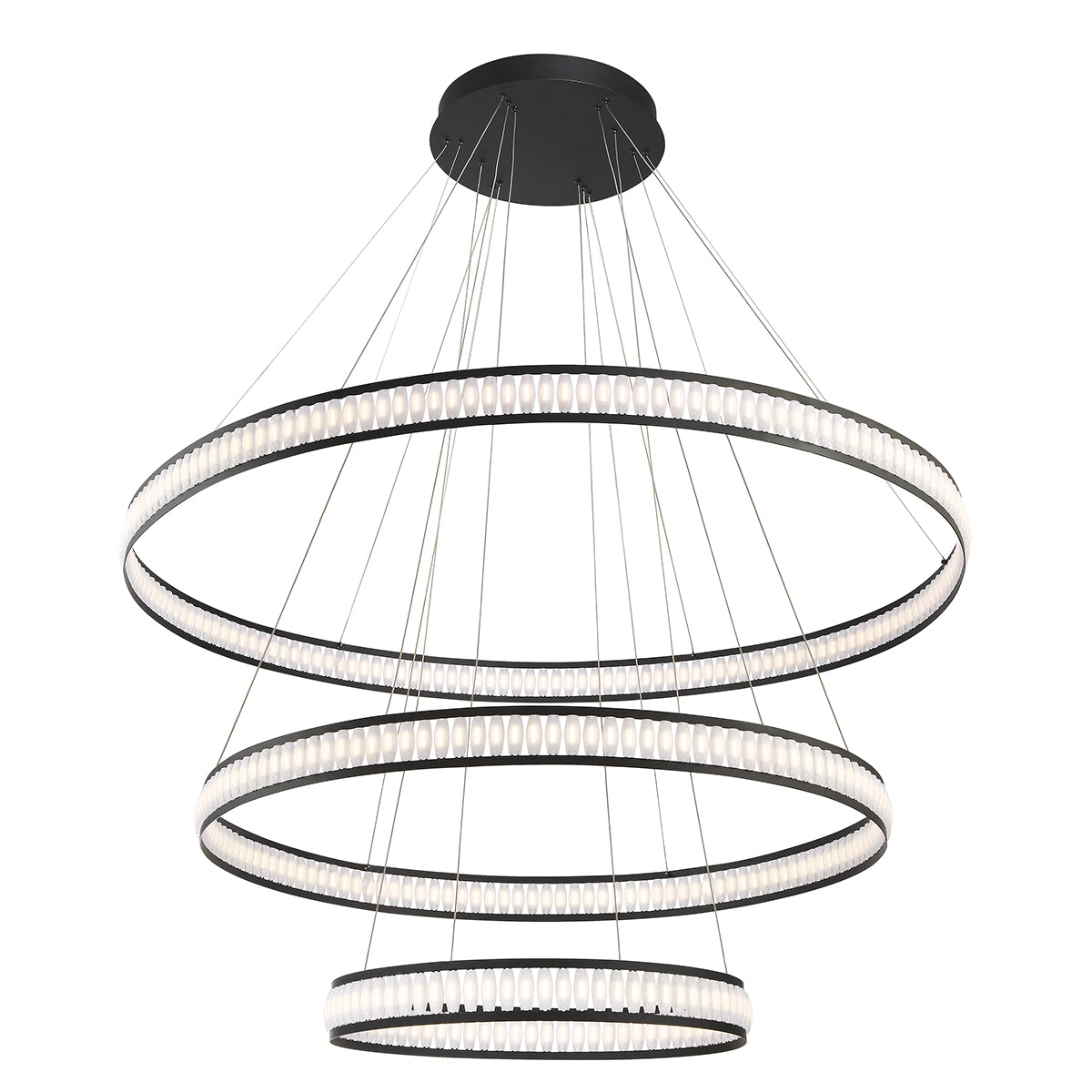 FORSTER Chandelier Noir - 37090-012 | EUROFASE