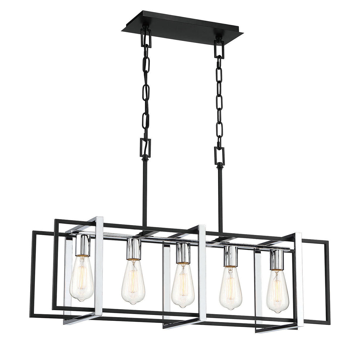 STAFFORD Chandelier Chrome - 37118-013 | EUROFASE