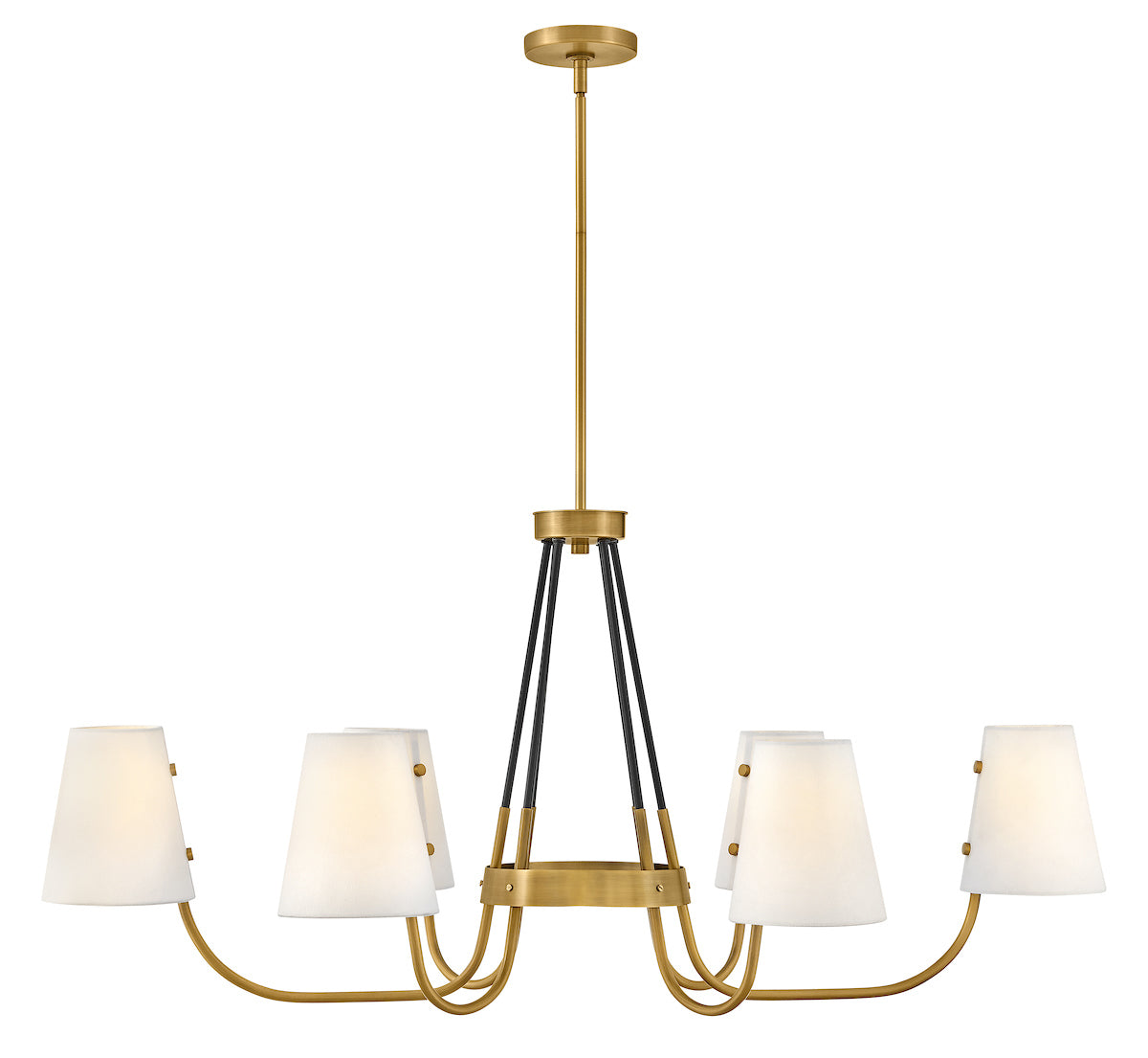 ASTON Chandelier Or - 37388HB | HINKLEY