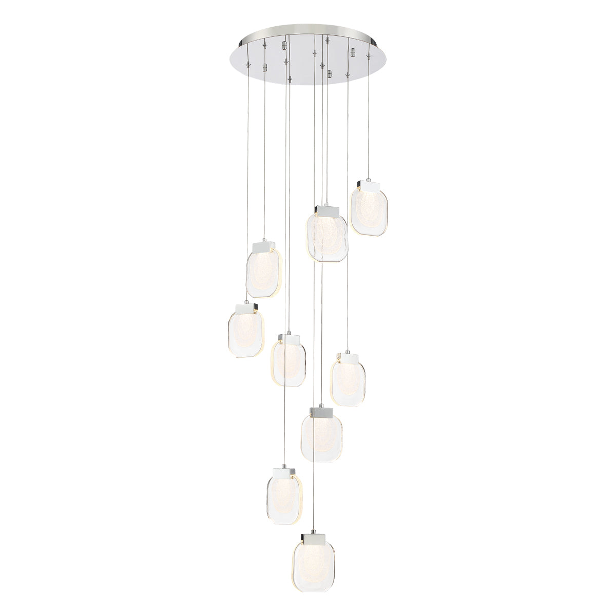 PAGET Chandelier Chrome - 38043-027 | EUROFASE