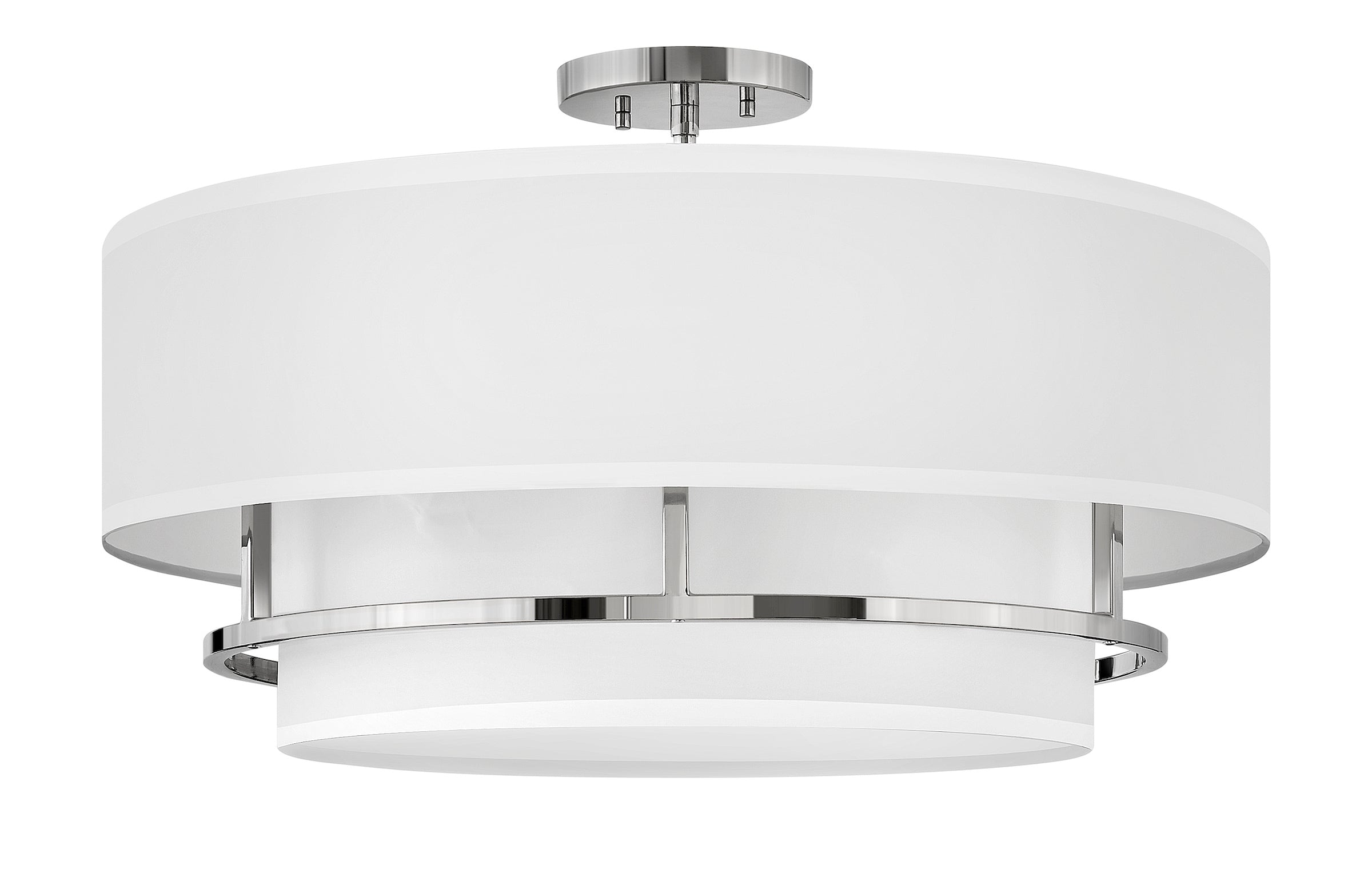 GRAHAM Flush mount Nickel - 38894PN | HINKLEY