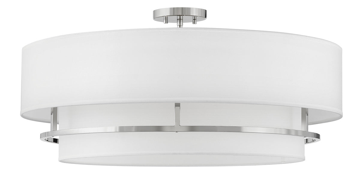 GRAHAM Flush mount Nickel - 38895PN | HINKLEY/FREDRICK RAMOND