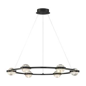 CIRCOLO Chandelier Noir DEL INTÉGRÉ - 39308-016 | EUROFASE