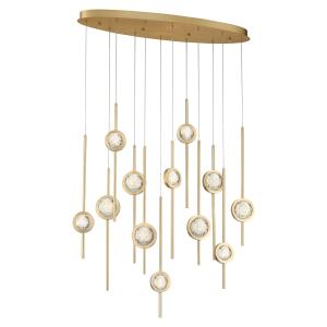 BARLETTA Chandelier Gold - 39466-020 INTEGRATED LED | EUROFASE