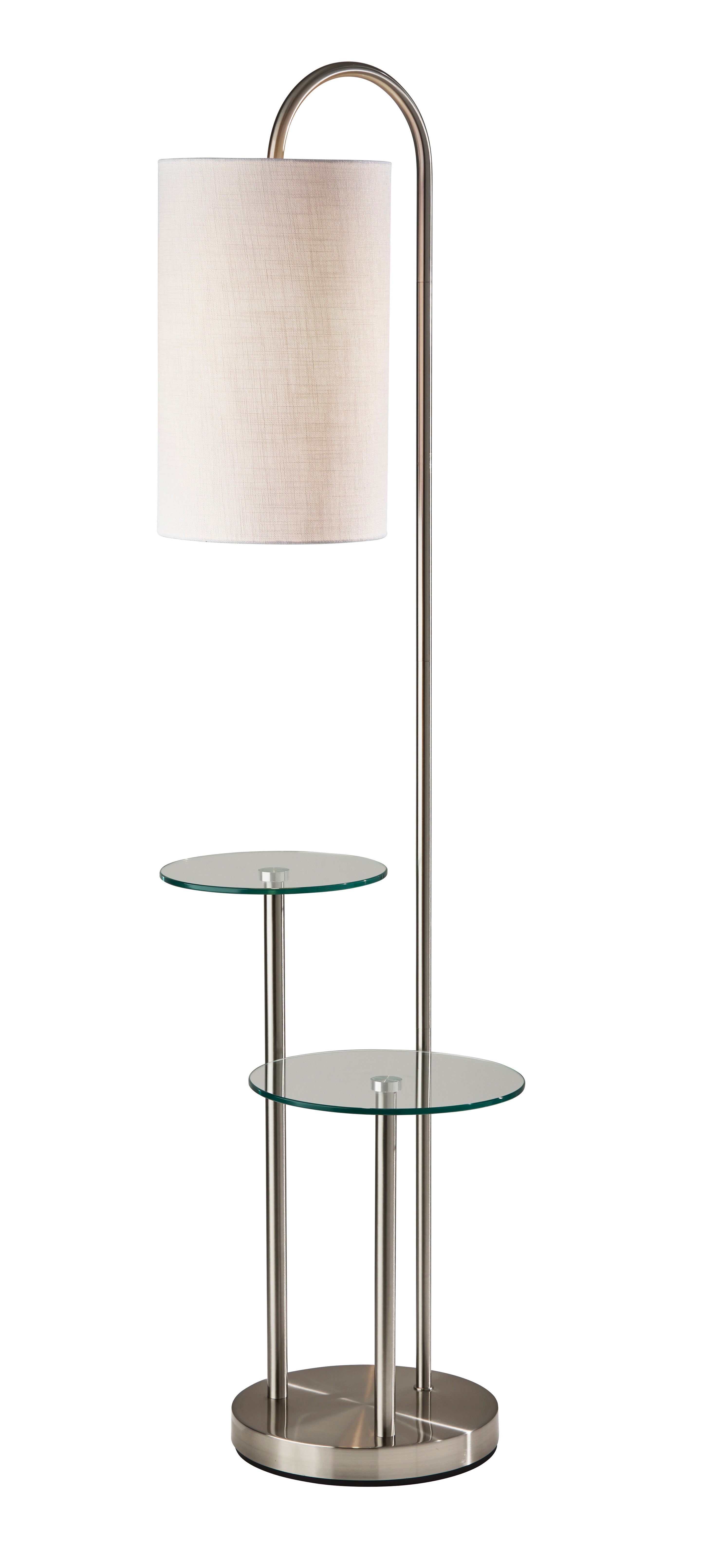 DUET Floor lamp Stainless steel - 4008-22 | ADESSO