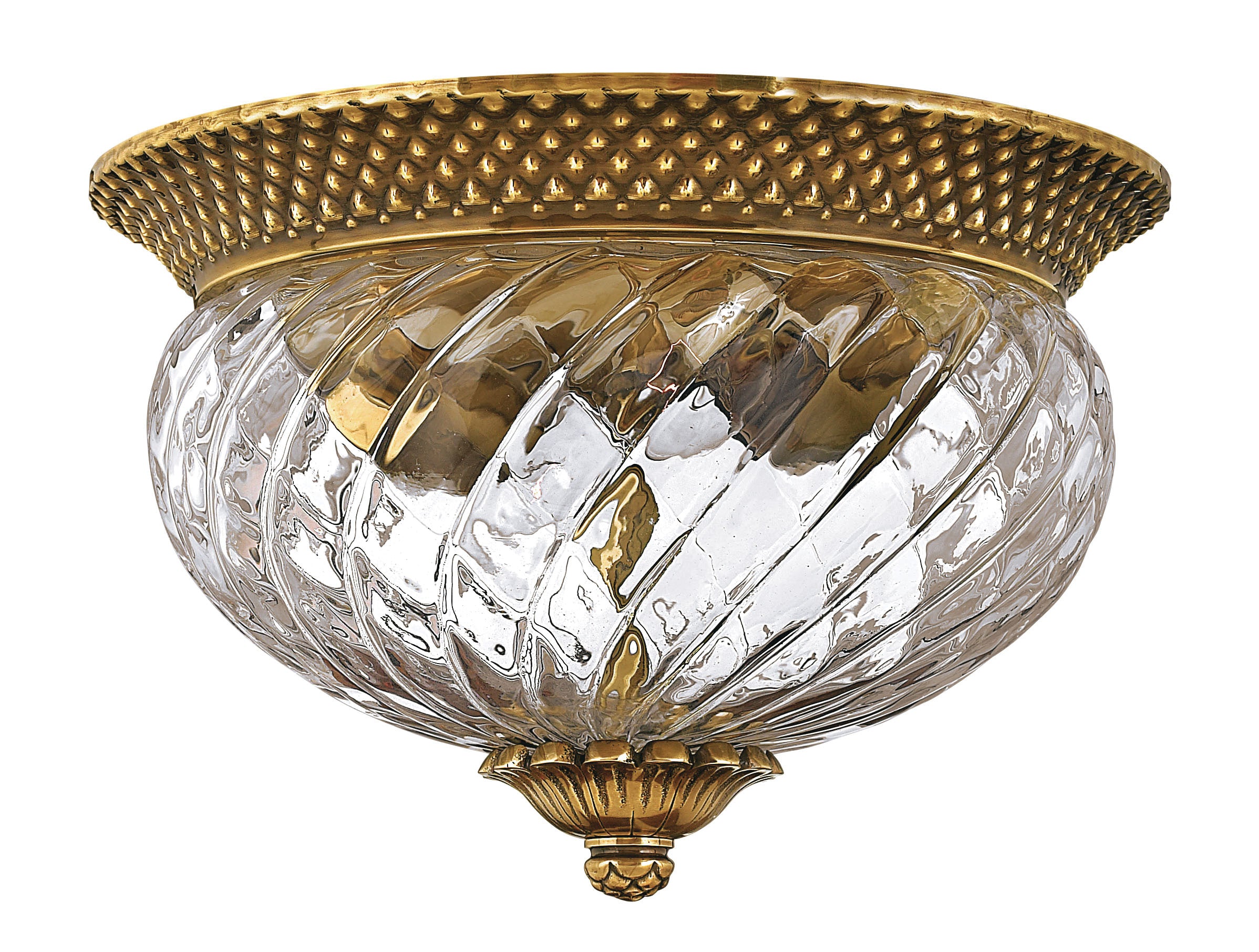 PLANTATION Flush mount Gold - 4102BB | HINKLEY