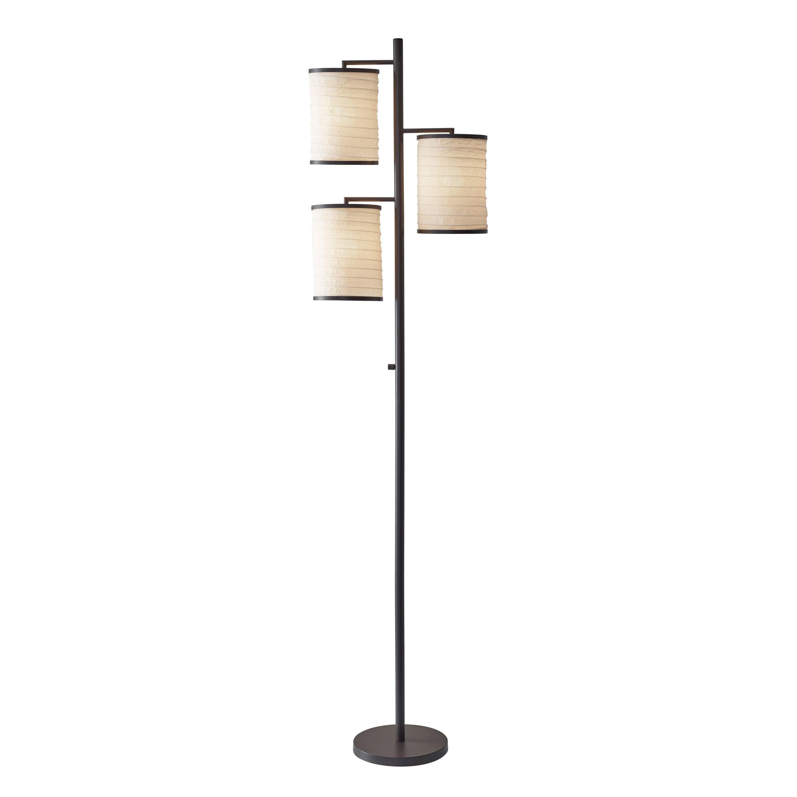 JACOB Lampe sur pied Bronze - 4152-26 | ADESSO