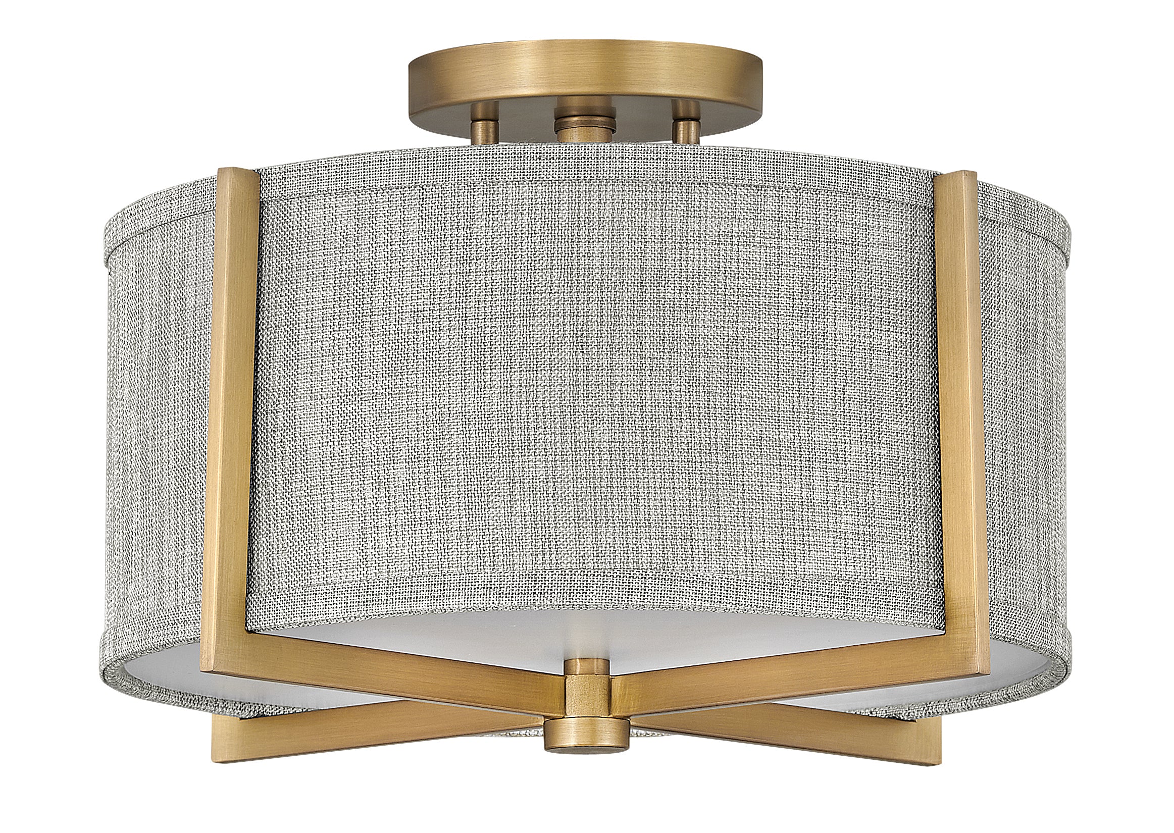 AXIS Flush mount Gold - 41705HB | HINKLEY