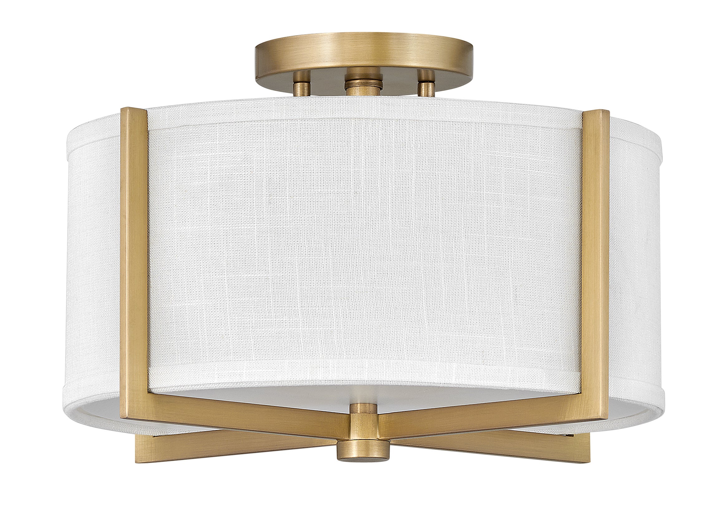 AXIS Flush mount Gold - 41706HB | HINKLEY