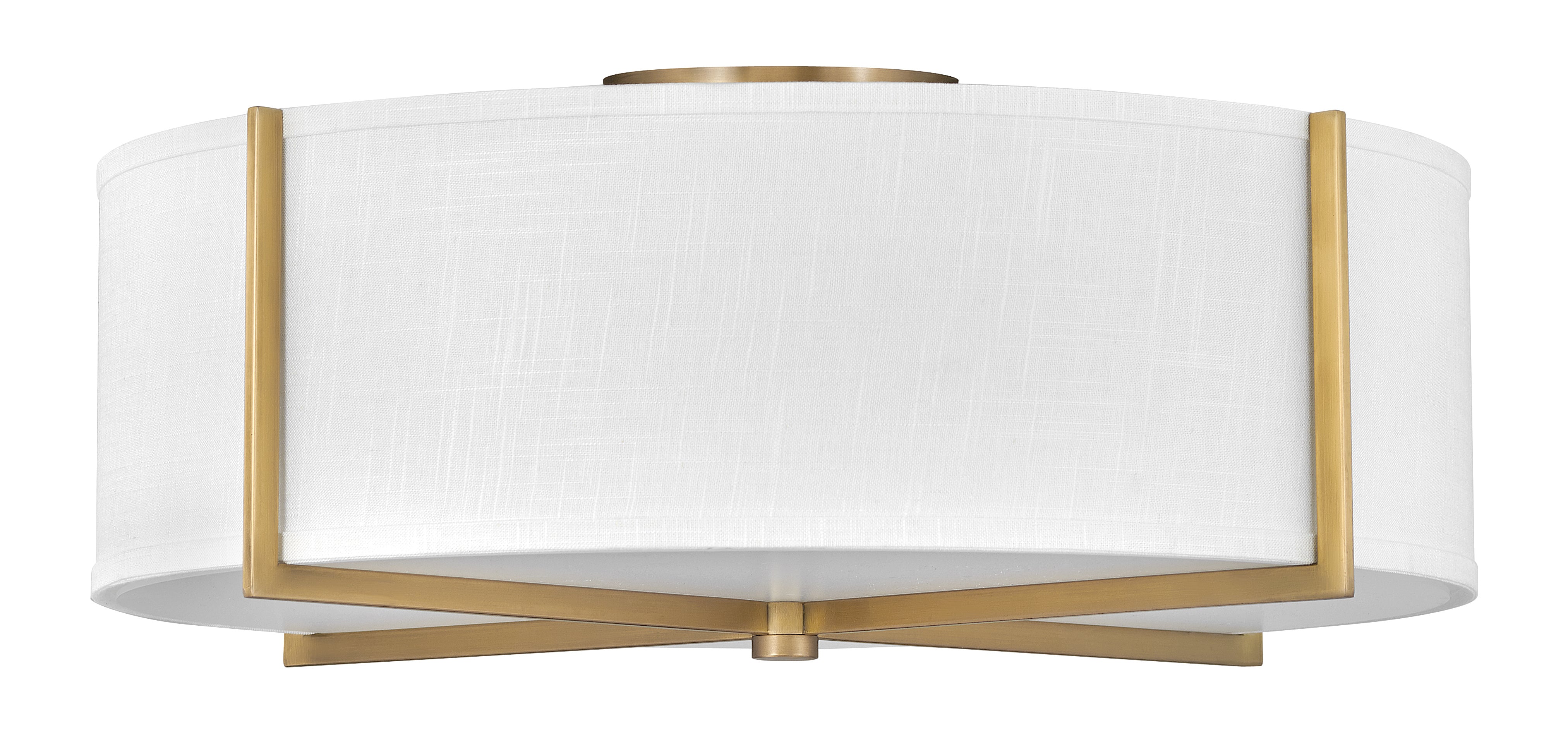 AXIS Flush mount Gold - 41710HB | HINKLEY