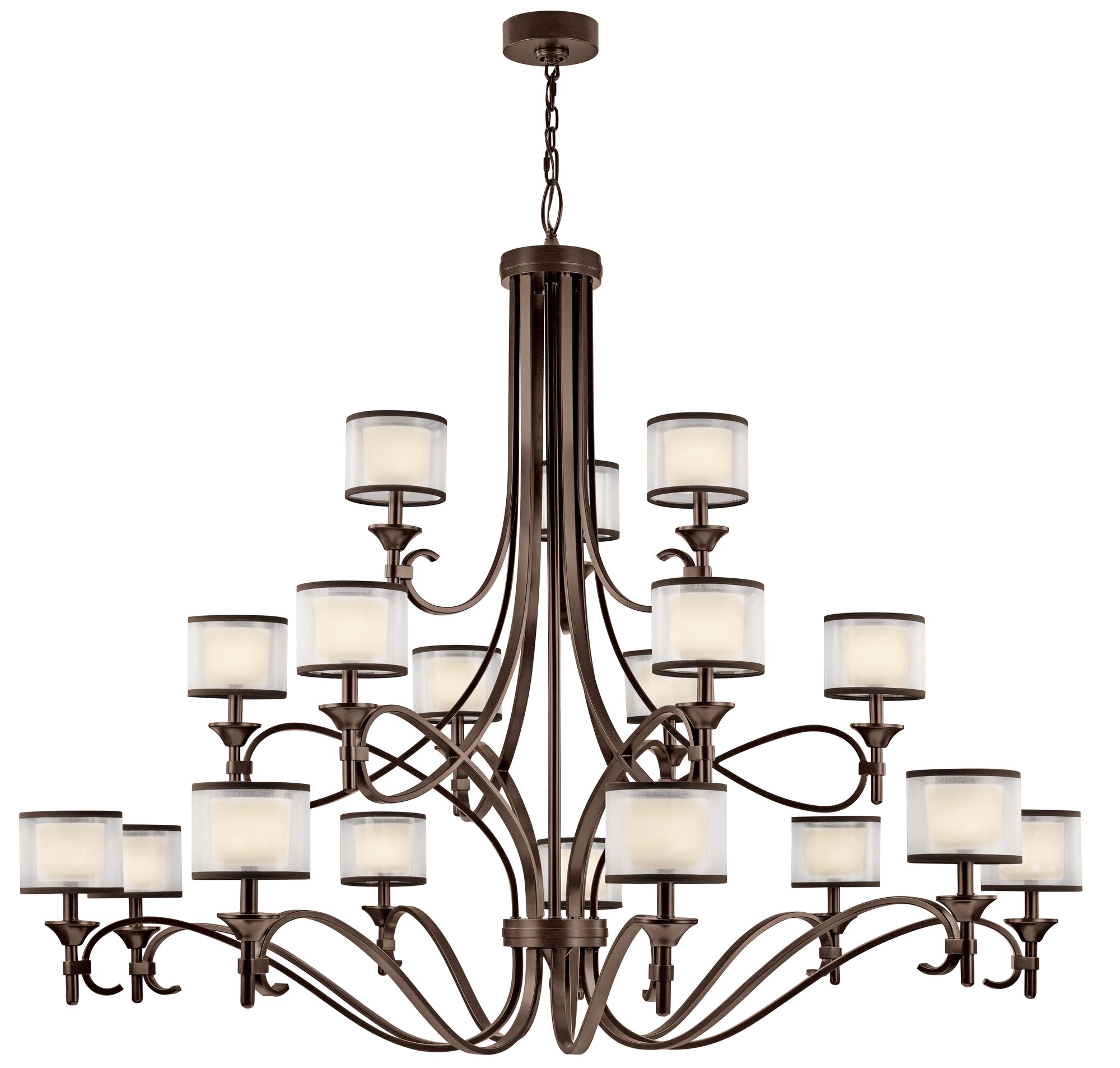 LACEY Chandelier Bronze - 42396MIZ | KICHLER