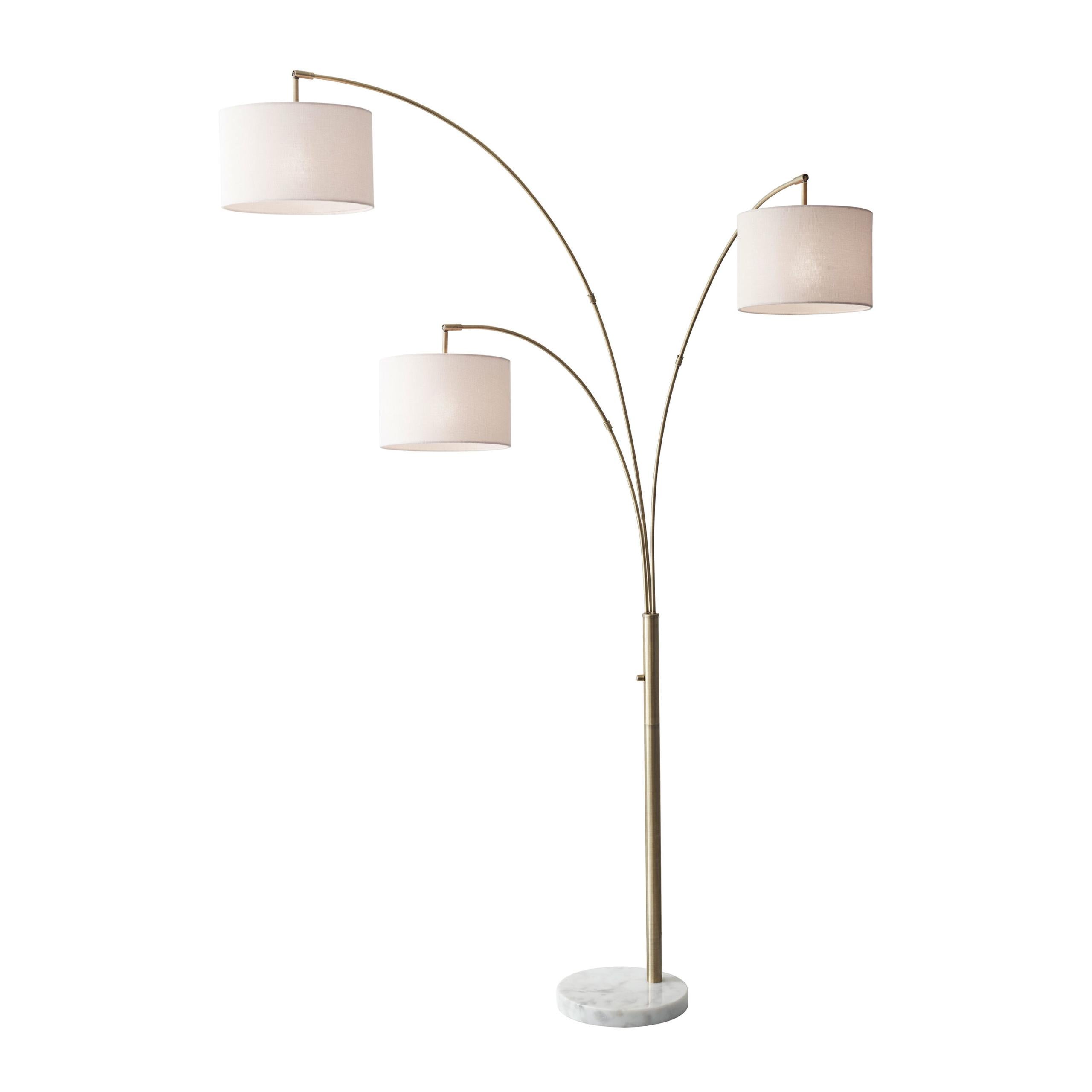 BOWERY Lampe sur pied Or - 4250-21 | ADESSO