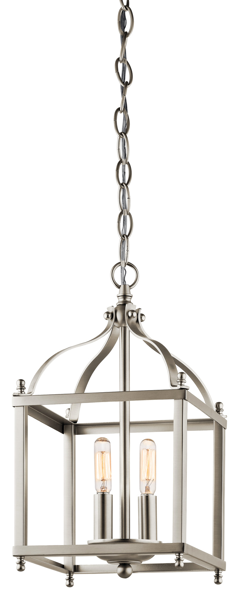 LARKIN Chandelier Nickel - 42565NI | KICHLER