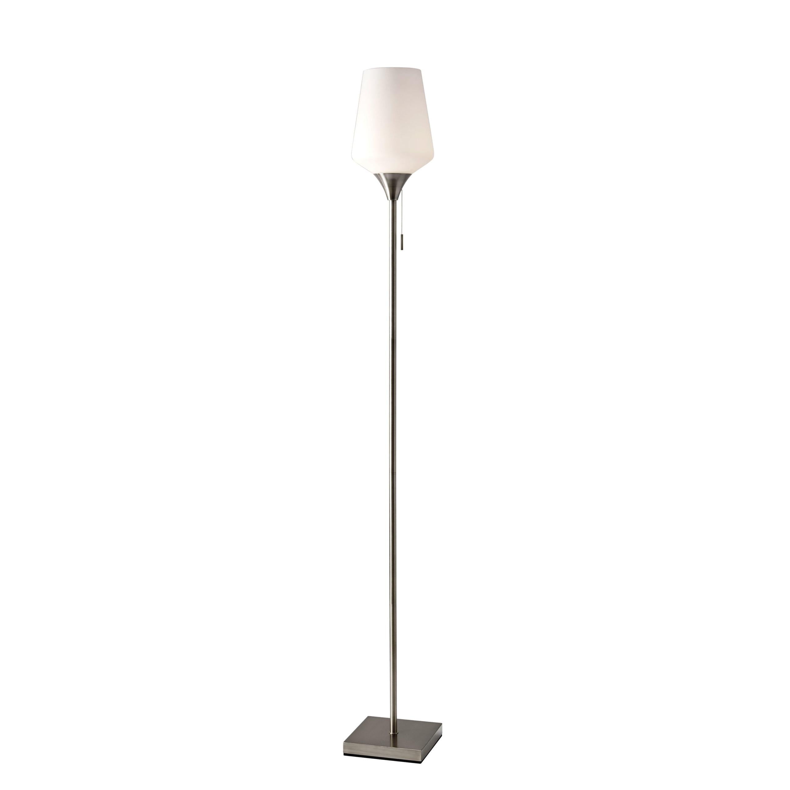 CARMEN Floor lamp Stainless steel - 4266-22 | ADESSO