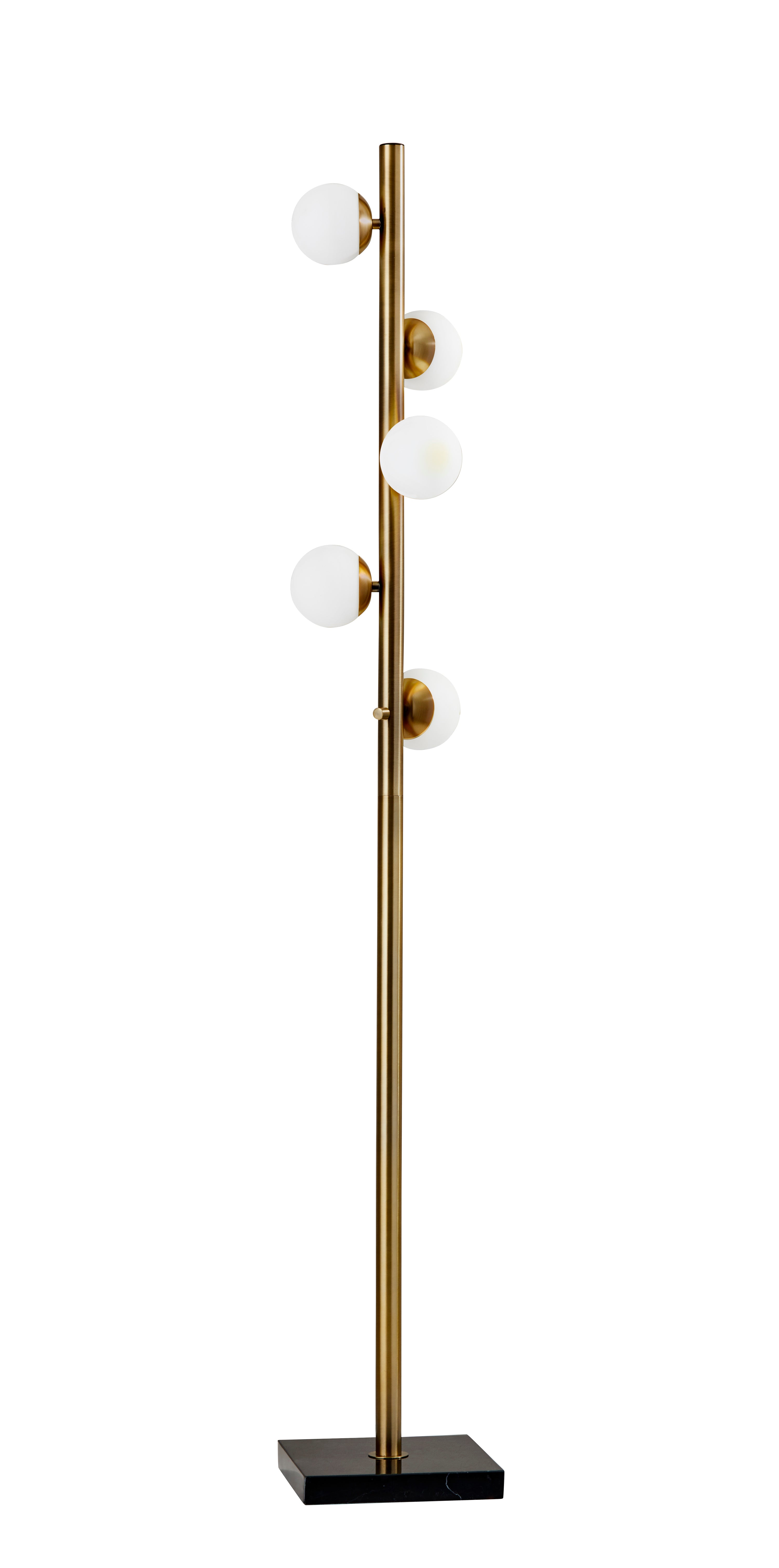 COLBY Floor lamp Gold - 4272-21 | ADESSO