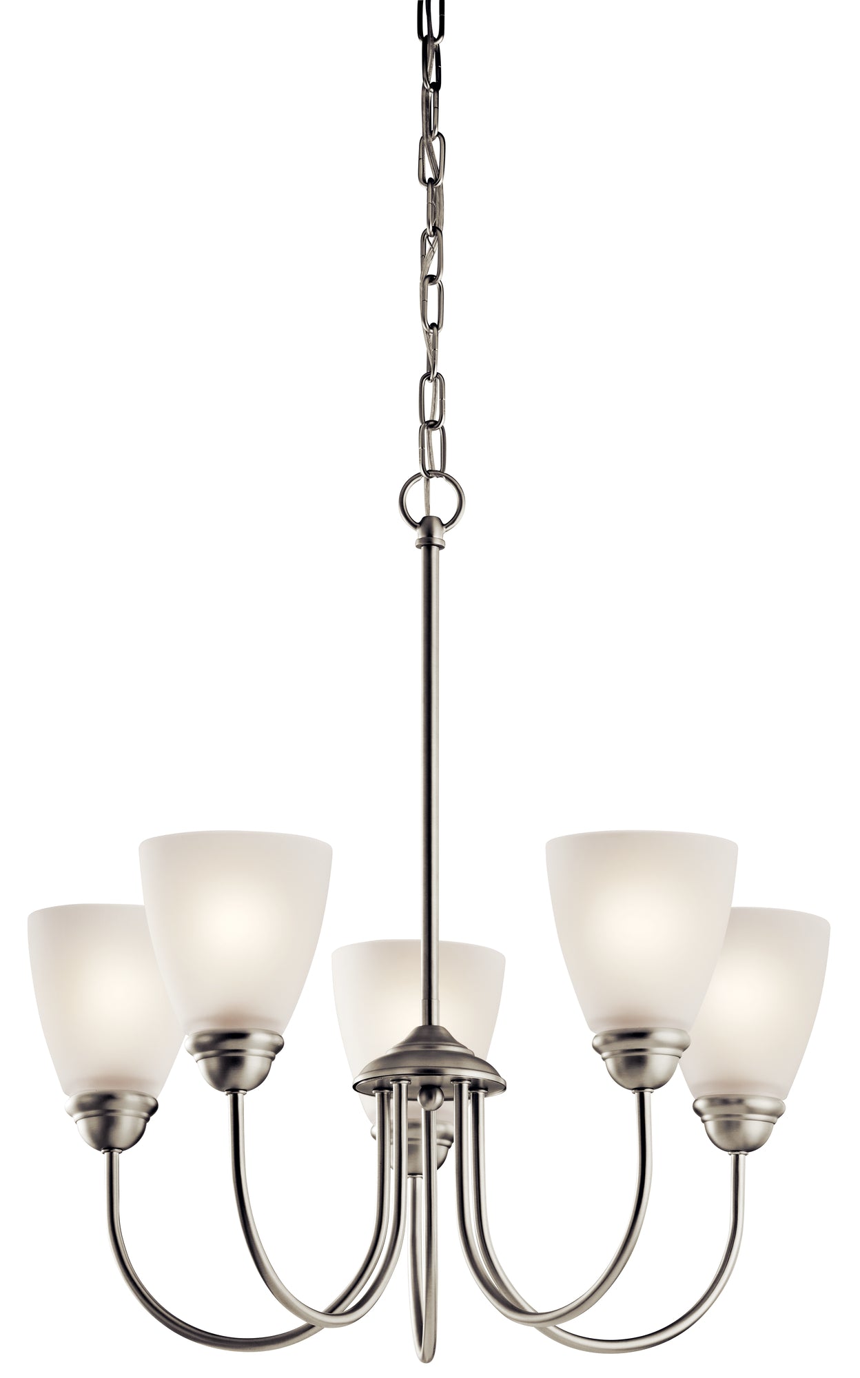 JOLIE Chandelier Nickel - 43638NI | KICHLER