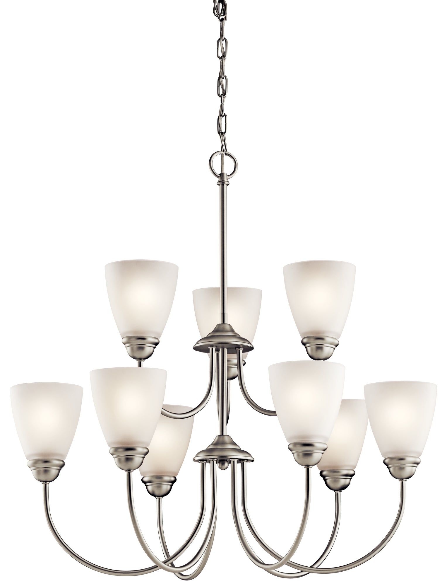 JOLIE Chandelier Nickel - 43639NI | KICHLER