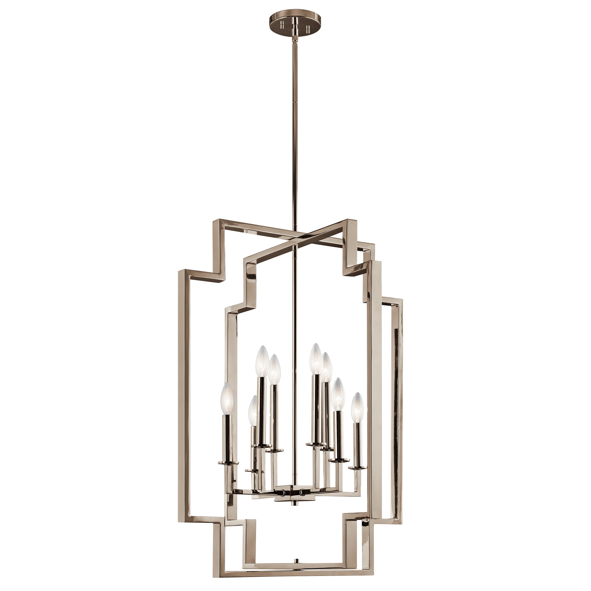 DOWNTOWN-DECO Chandelier Nickel - 43966PN | KICHLER