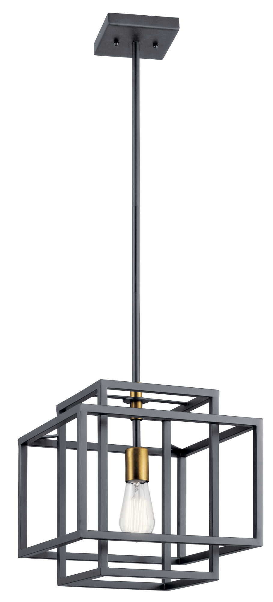 TAUBERT Chandelier Noir - 43982BK | KICHLER