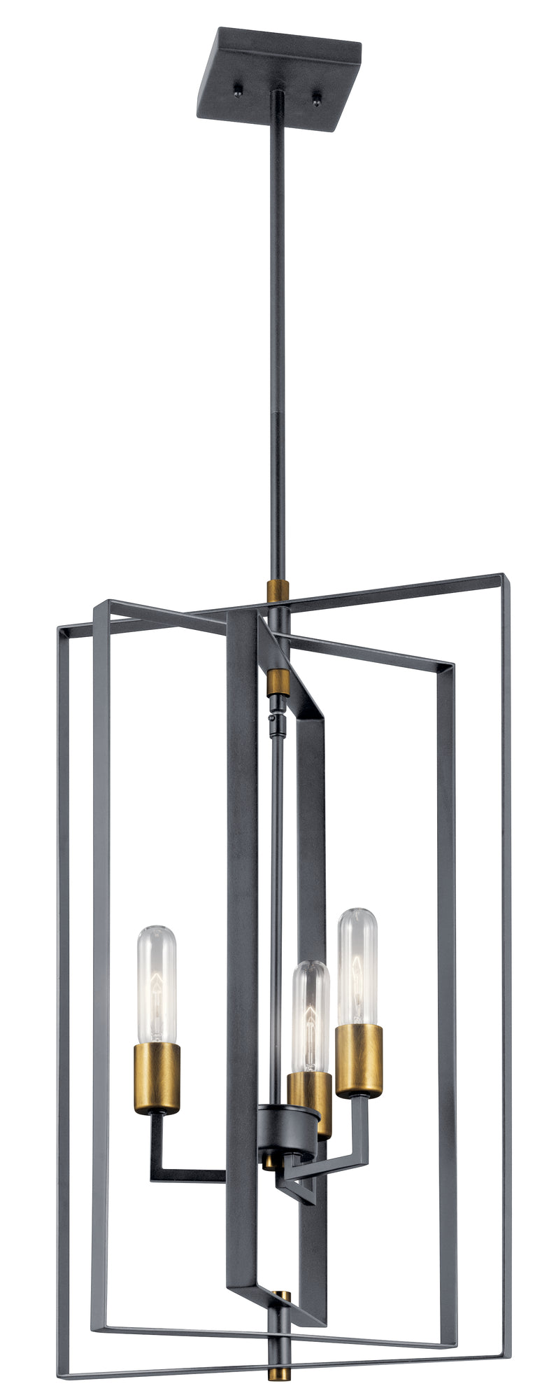 TAUBERT Chandelier Noir - 43983BK | KICHLER