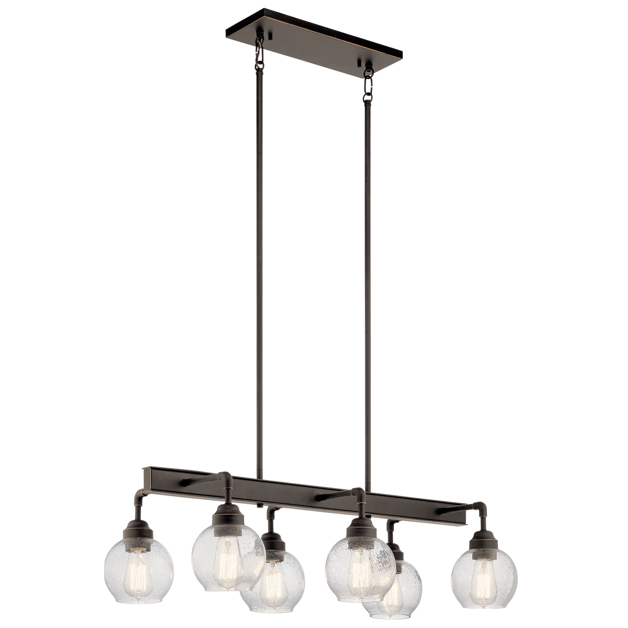 NILES Suspension lineaire Bronze - 43994OZ | KICHLER