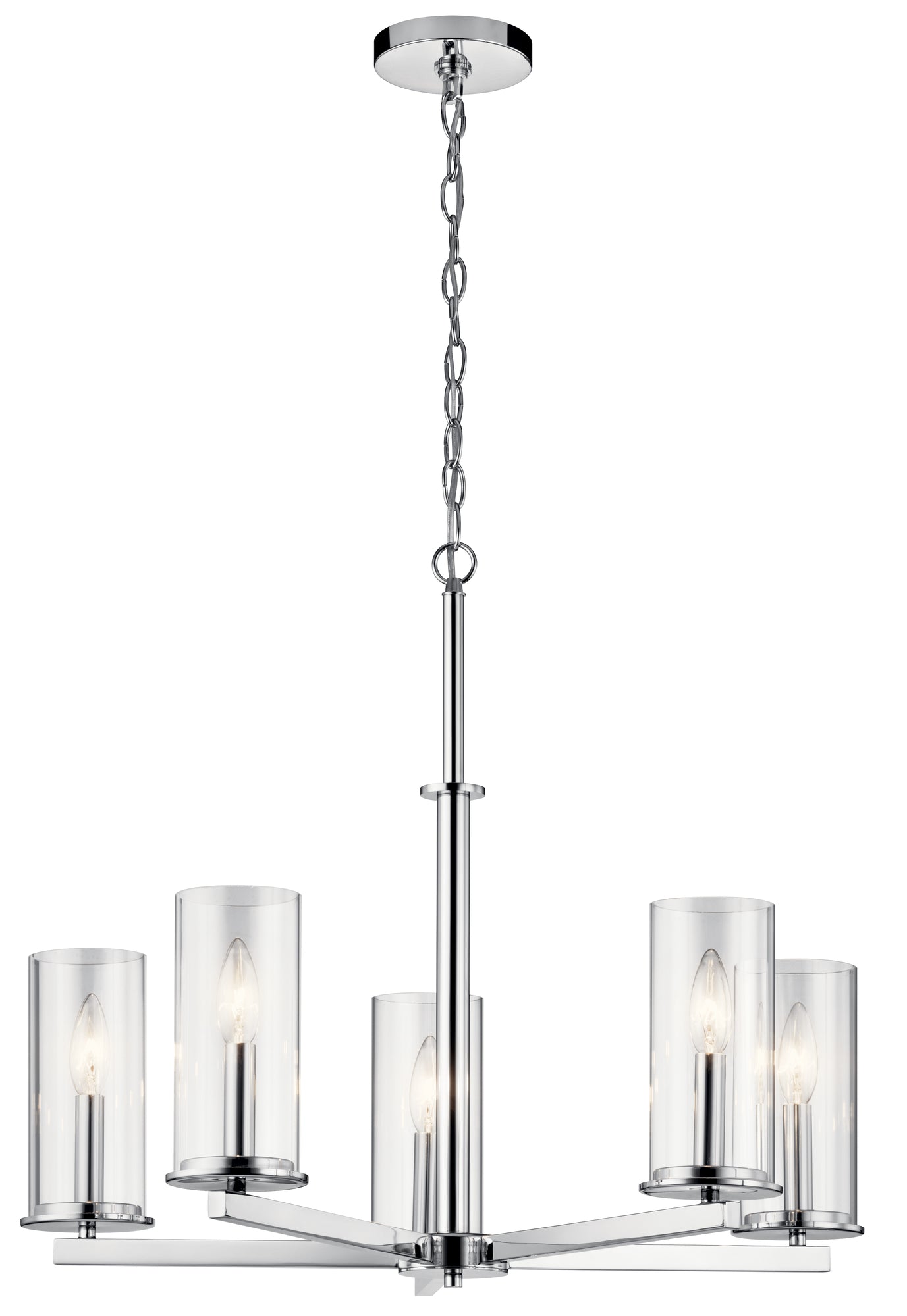 CROSBY Chandelier Chrome - 43999CH | KICHLER