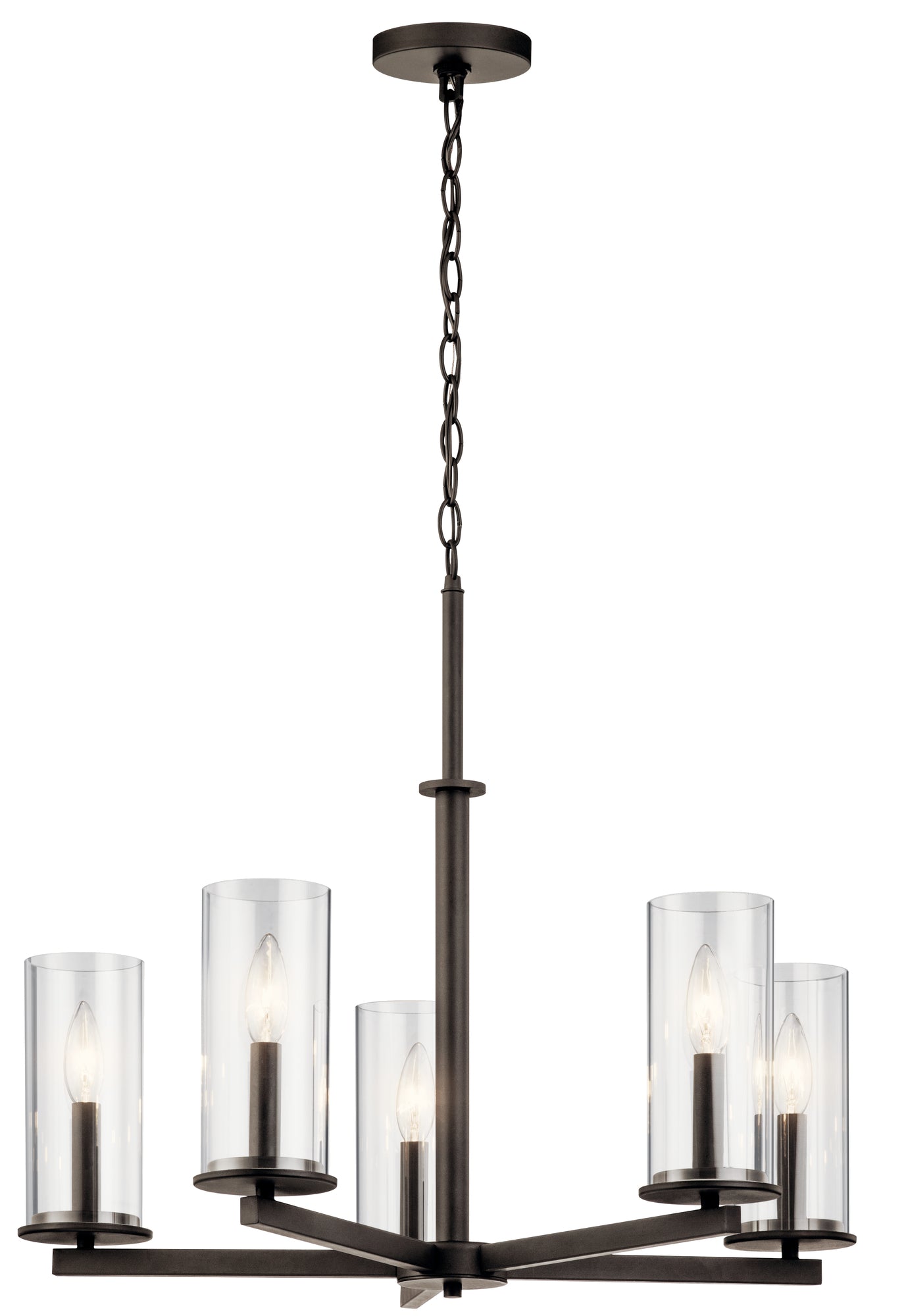 CROSBY Chandelier Bronze - 43999OZ | KICHLER