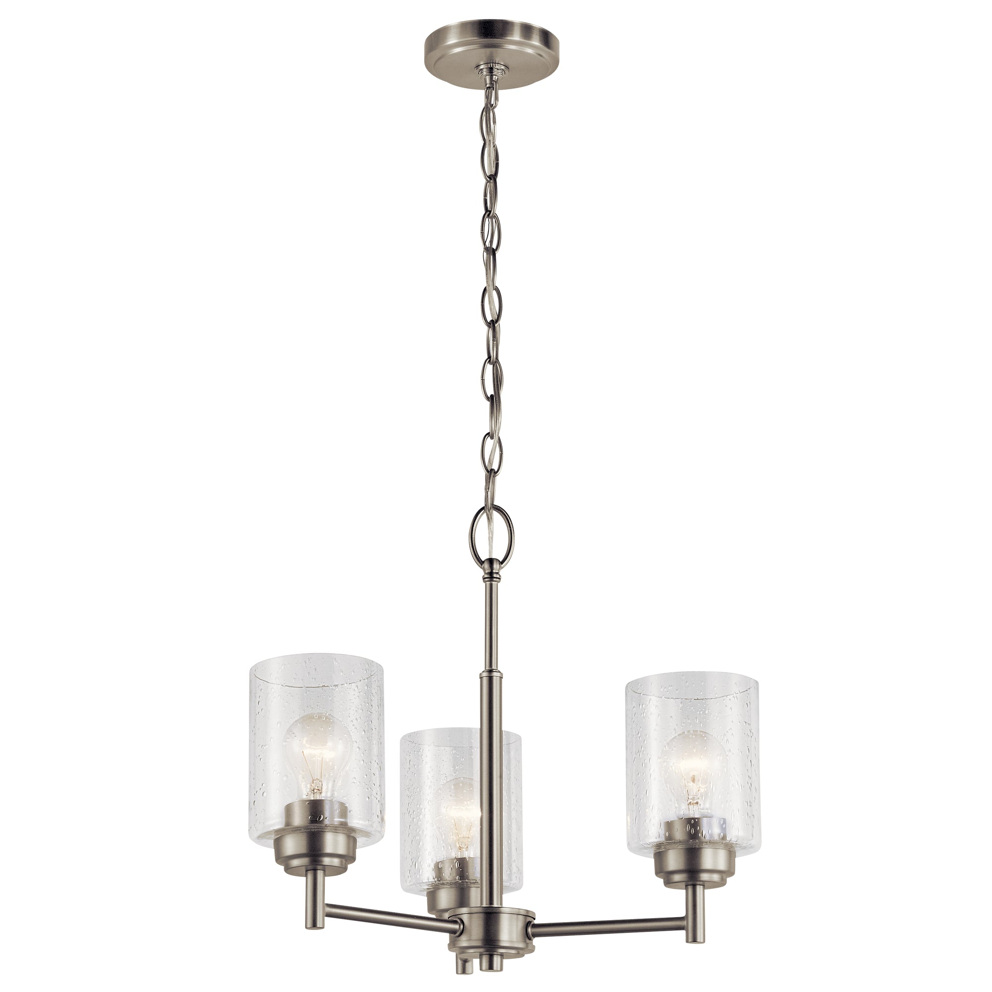 WINSLOW Chandelier Nickel - 44029NI | KICHLER