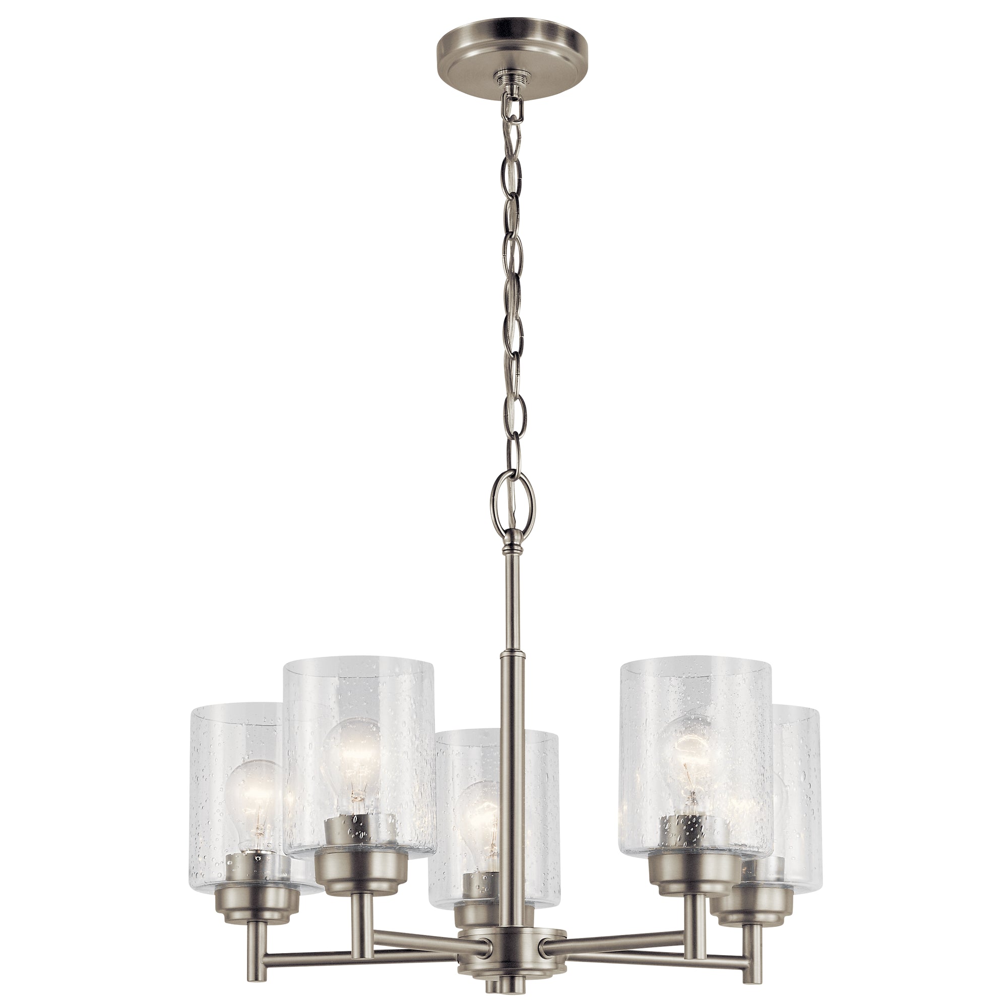 WINSLOW Chandelier Nickel - 44030NI | KICHLER