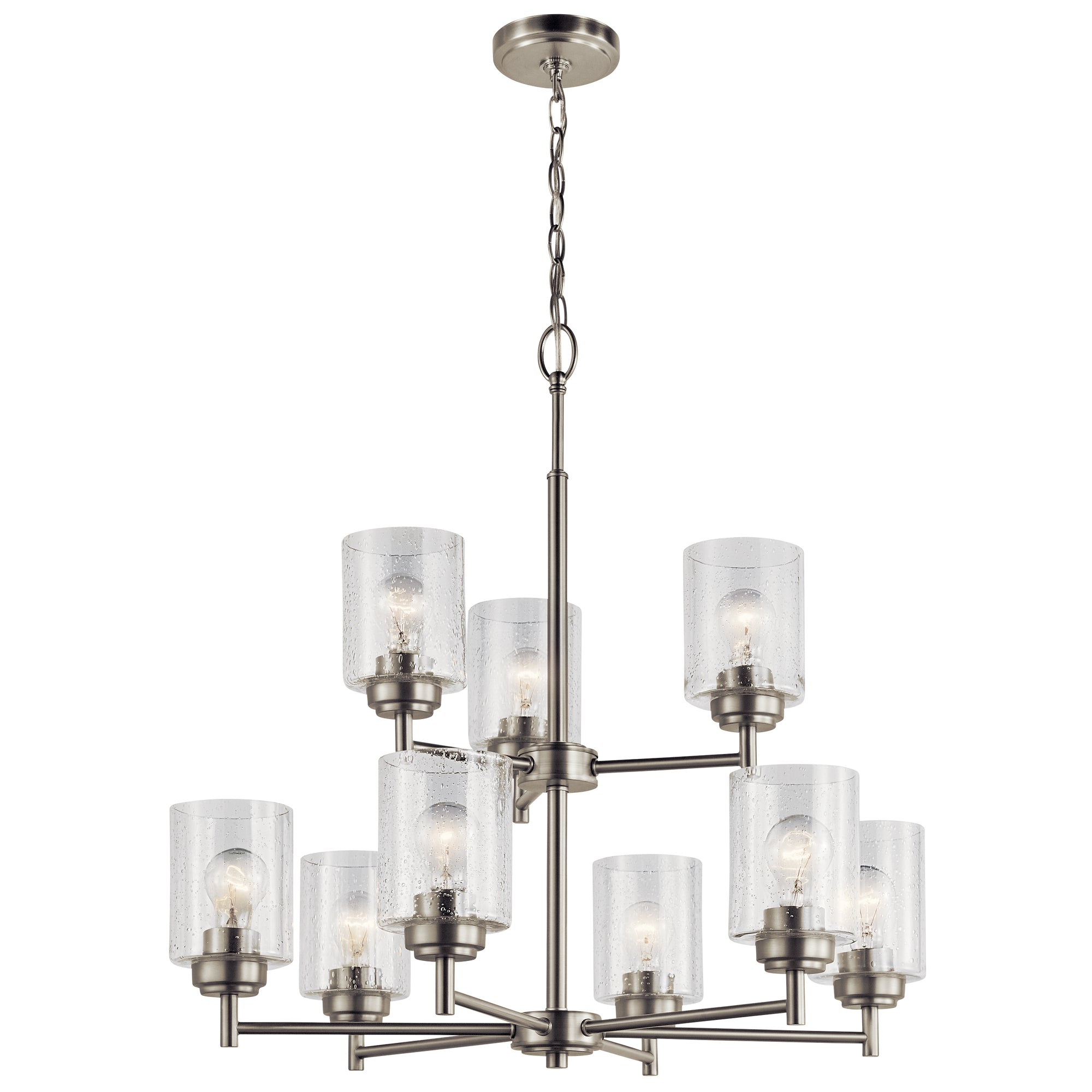 WINSLOW Chandelier Nickel - 44031NI | KICHLER