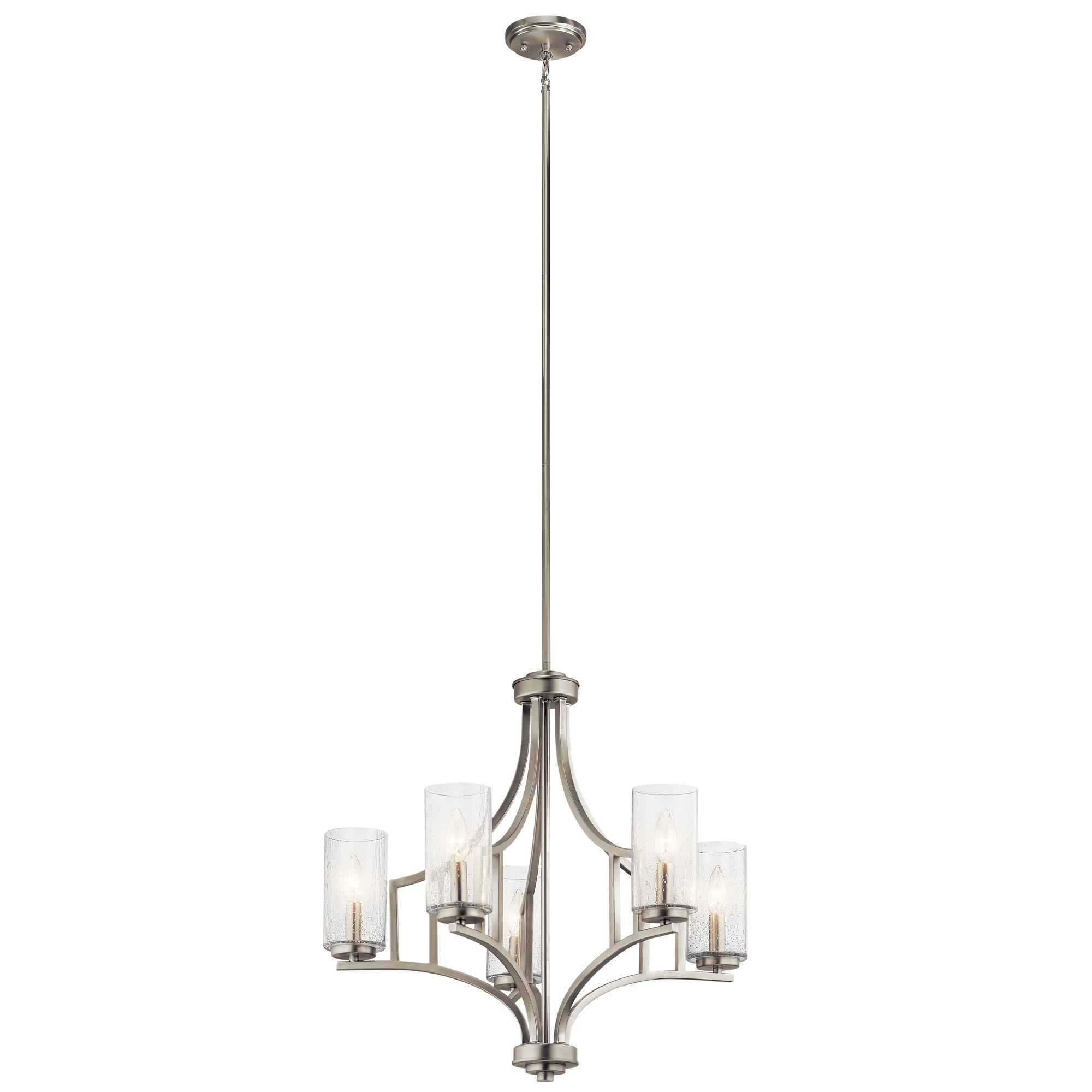 VARA Chandelier Nickel - 44072NI | KICHLER