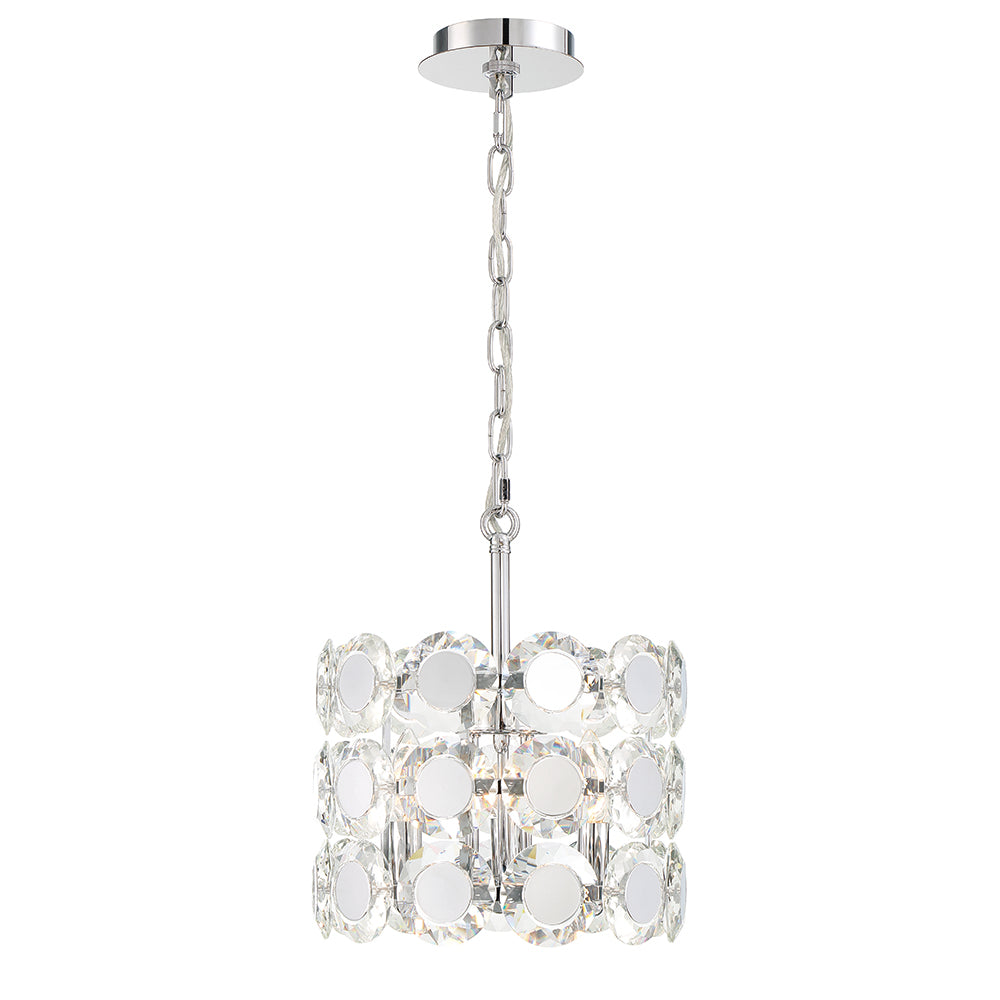 PERRENE Chandelier Chrome - 44284-015 | EUROFASE